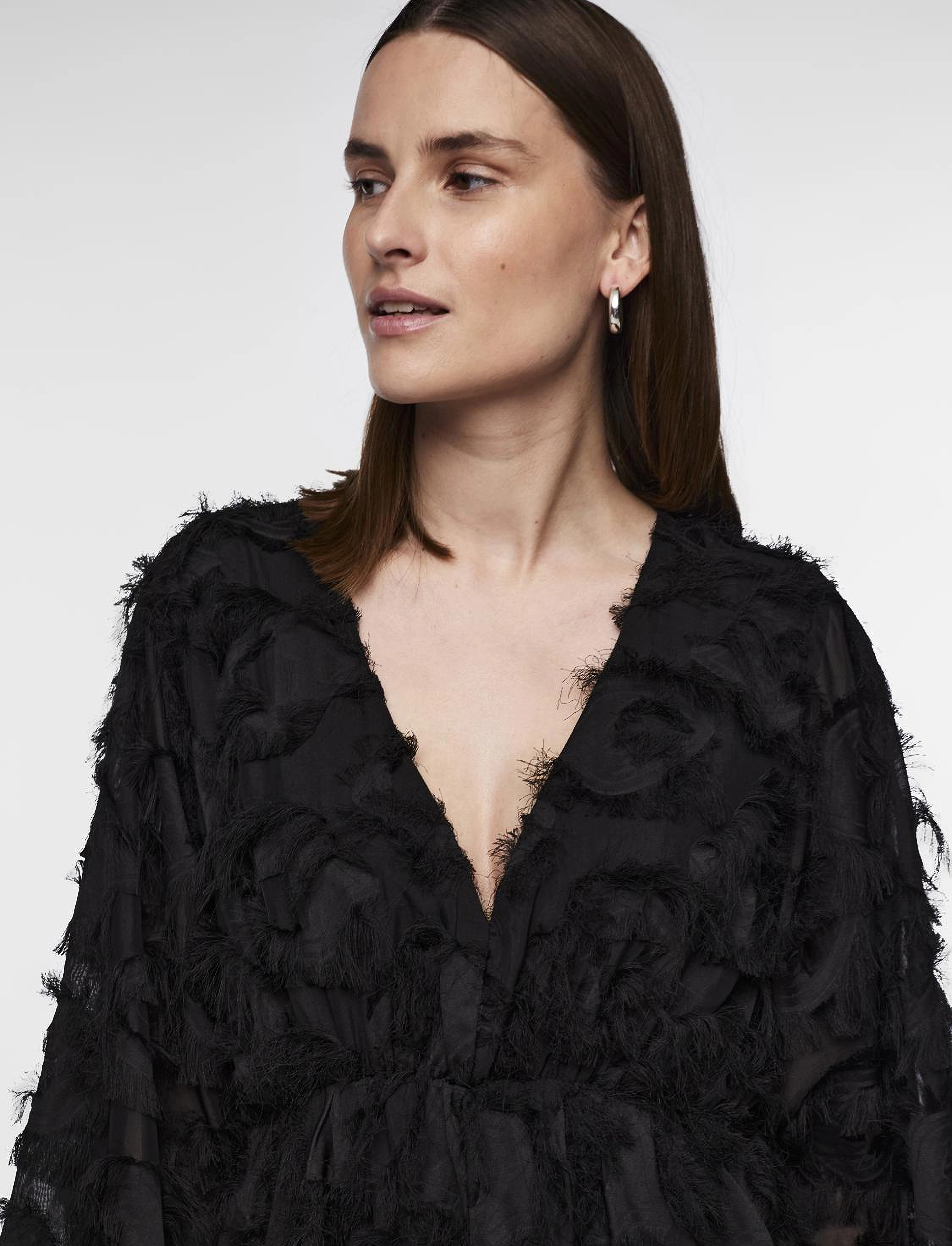 YAS - YASPAZYLLA 7/8 DRESS - D2D - festtøj til outletpriser - black - 5