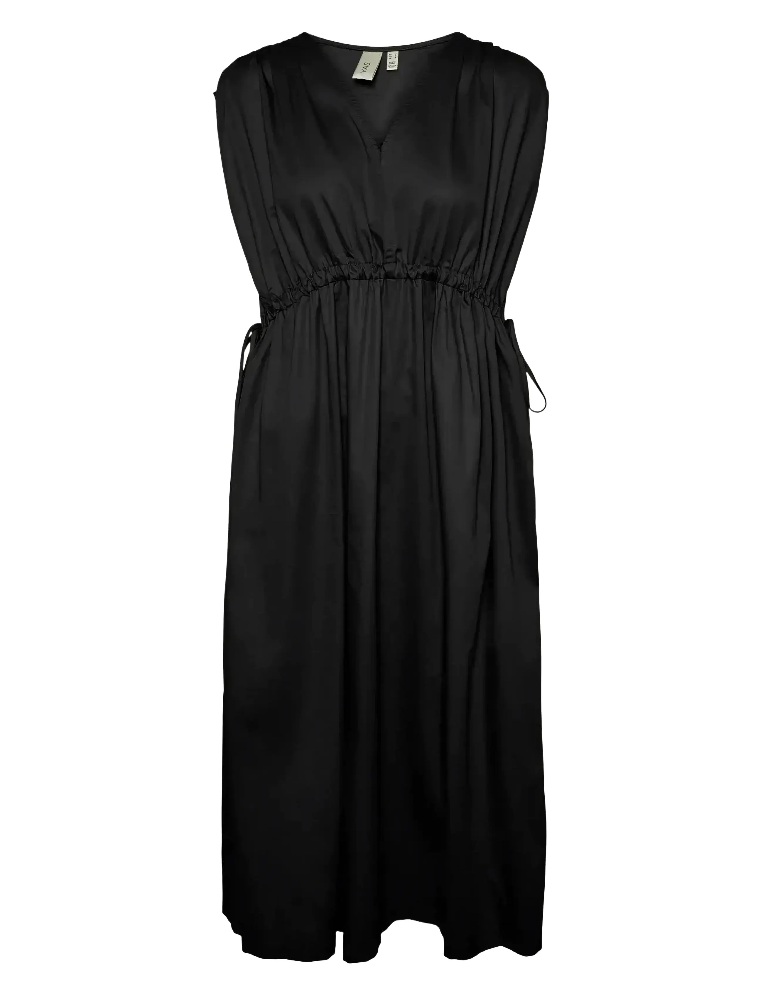 YASNIMEA SL LONG DRESS - BLACK