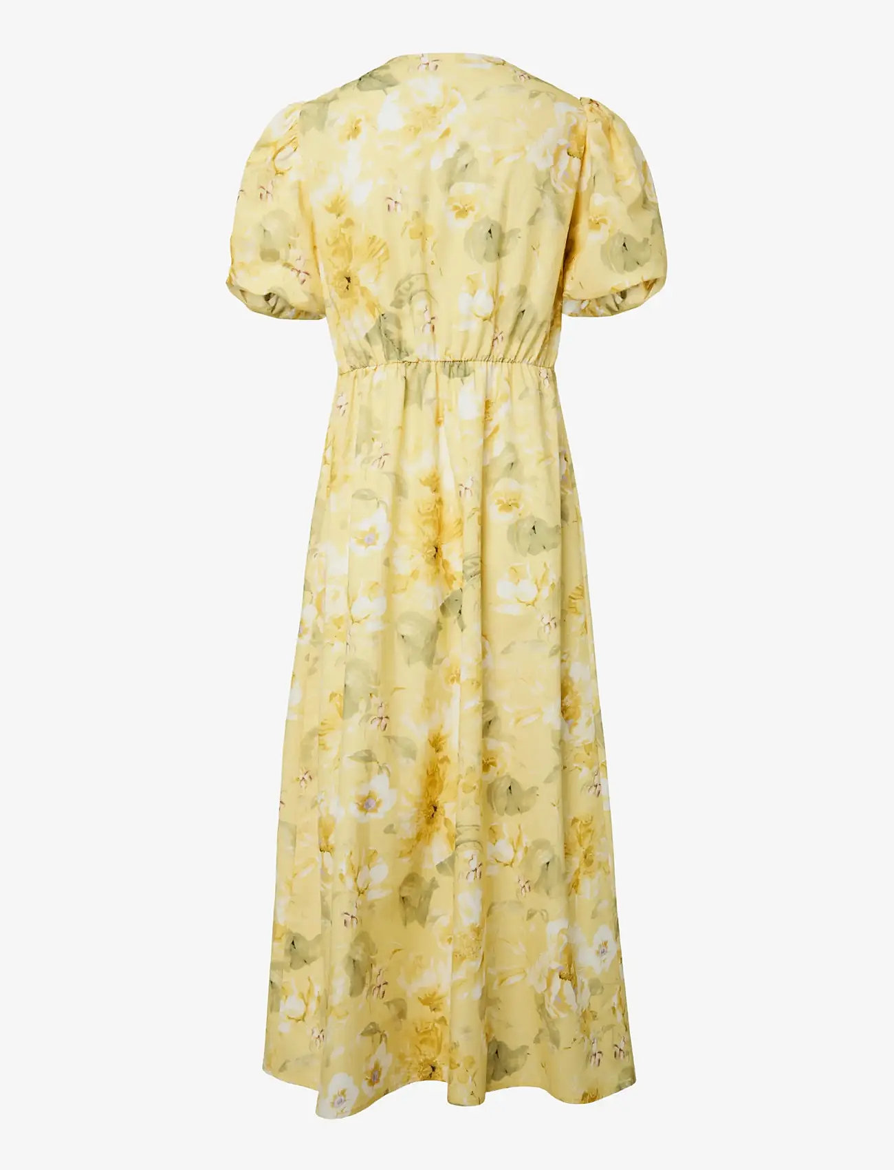 YAS - YASSTRAY SS MIDI DRESS - cocktailkjoler - pale banana - 2