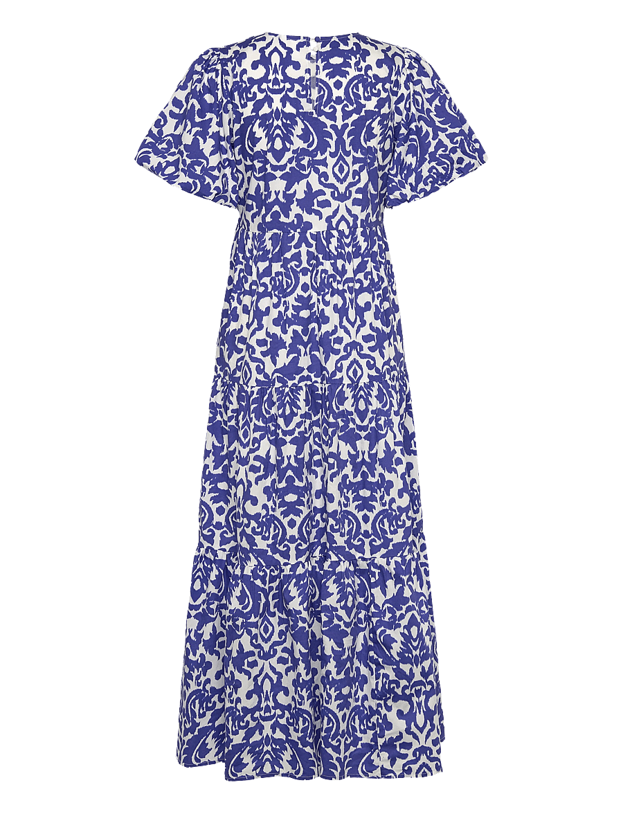 YAS - YASGREENA SS ANKLE DRESS S. - star white - 2