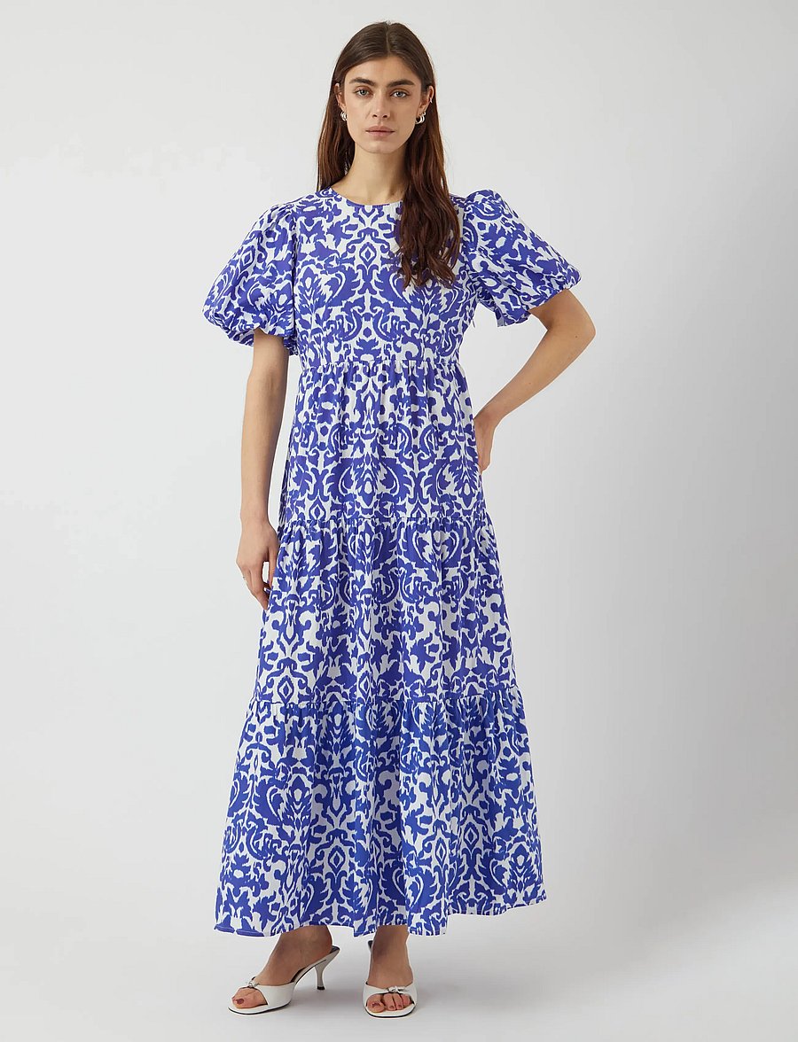 YAS - YASGREENA SS ANKLE DRESS S. - star white - 0