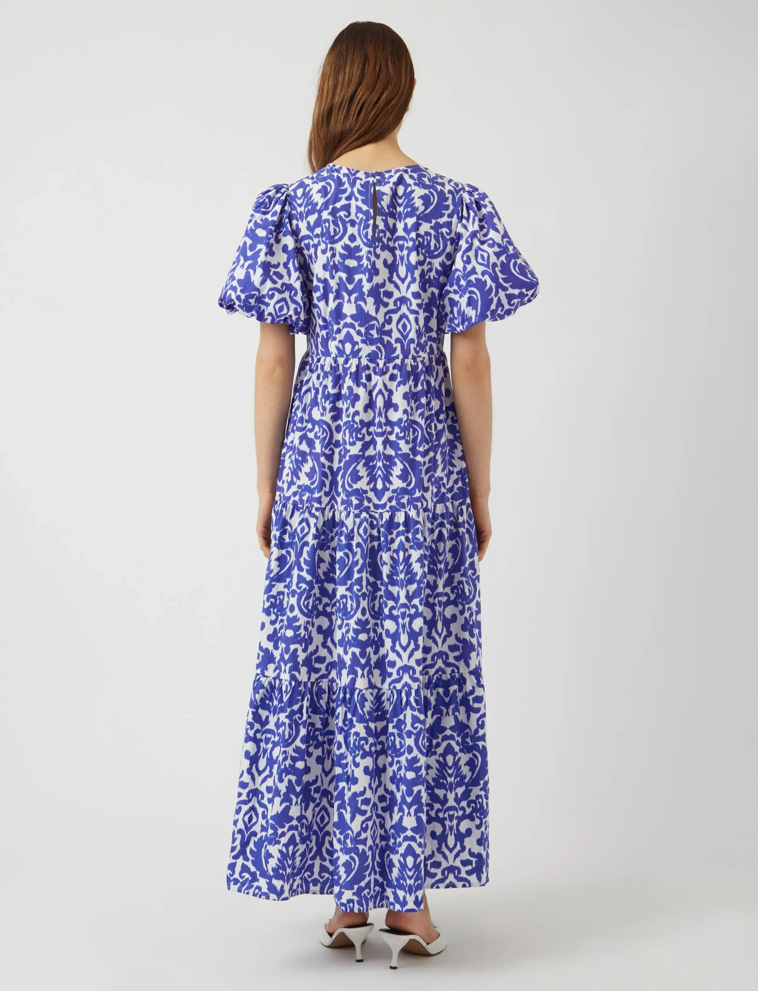 YAS - YASGREENA SS ANKLE DRESS S. - star white - 3