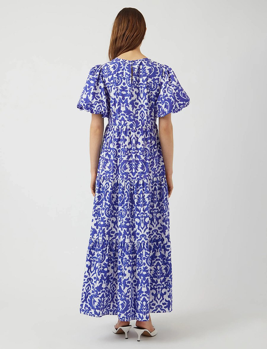 YAS - YASGREENA SS ANKLE DRESS S. - star white - 3