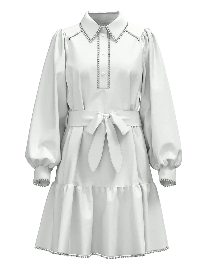 YAS - YASROSALINA LS DRESS - konfirmation - star white - 0