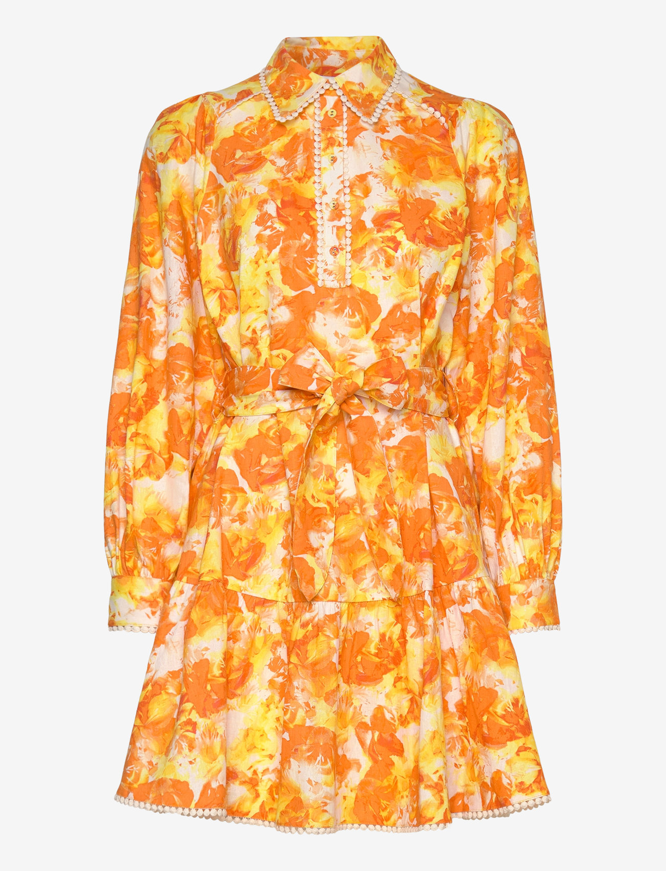 YAS - YASROSALINA LS DRESS - konfirmationstøj - star white - 0