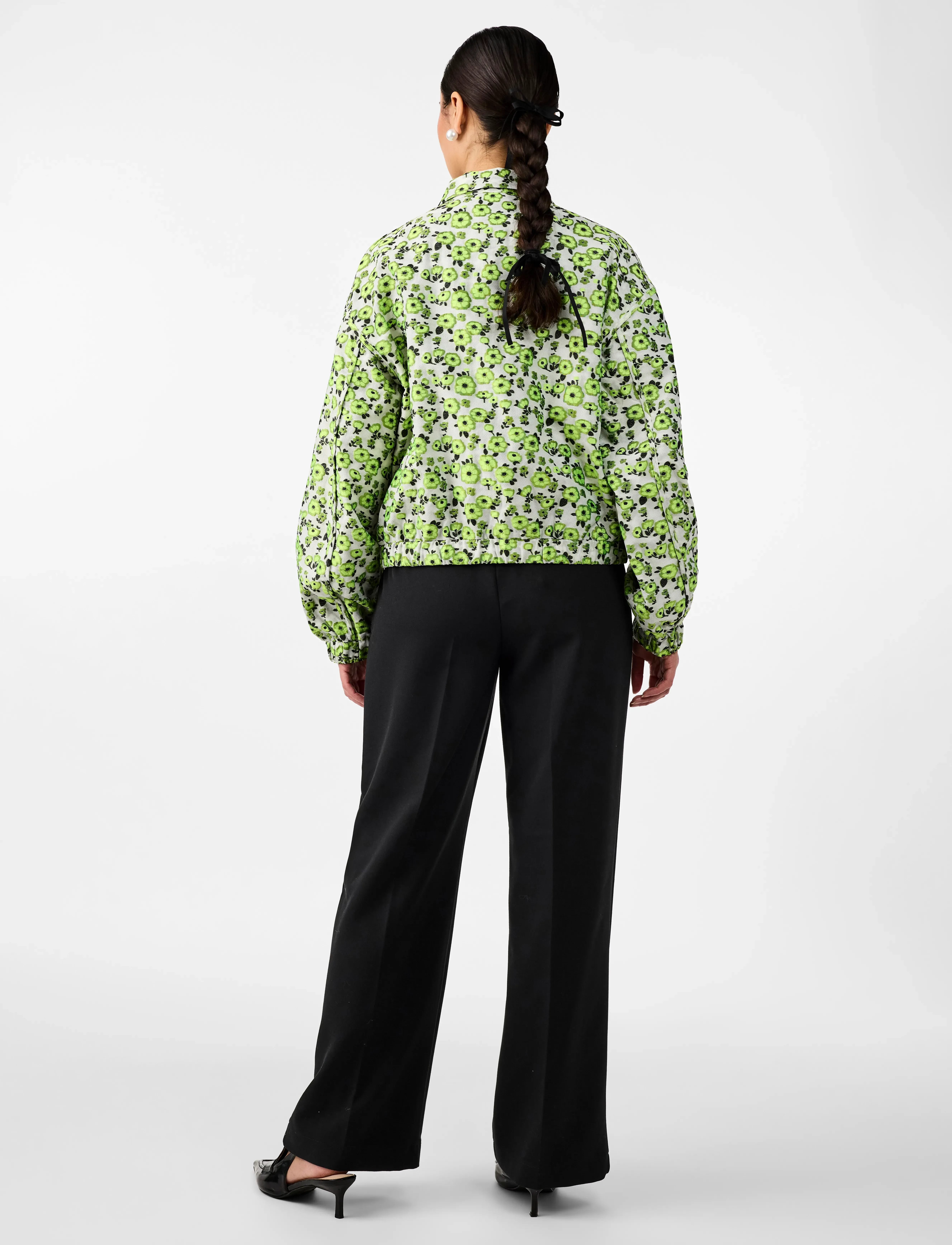YAS - YASSHUNA LS BOMBER JACKET - outerwear - wild lime - 3