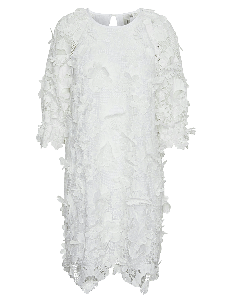 YAS - YASTREA 3/4 DRESS - SHOW - partykleider - star white - 1