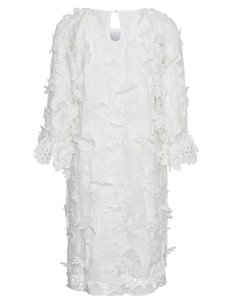 YAS - YASTREA 3/4 DRESS - SHOW - partykleider - star white - 2