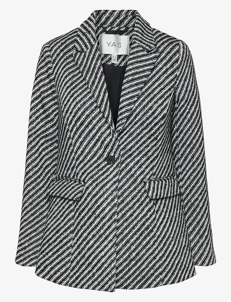 YAS - YASPEPPY BLAZER - enkelknäppta kavajer - black - 1