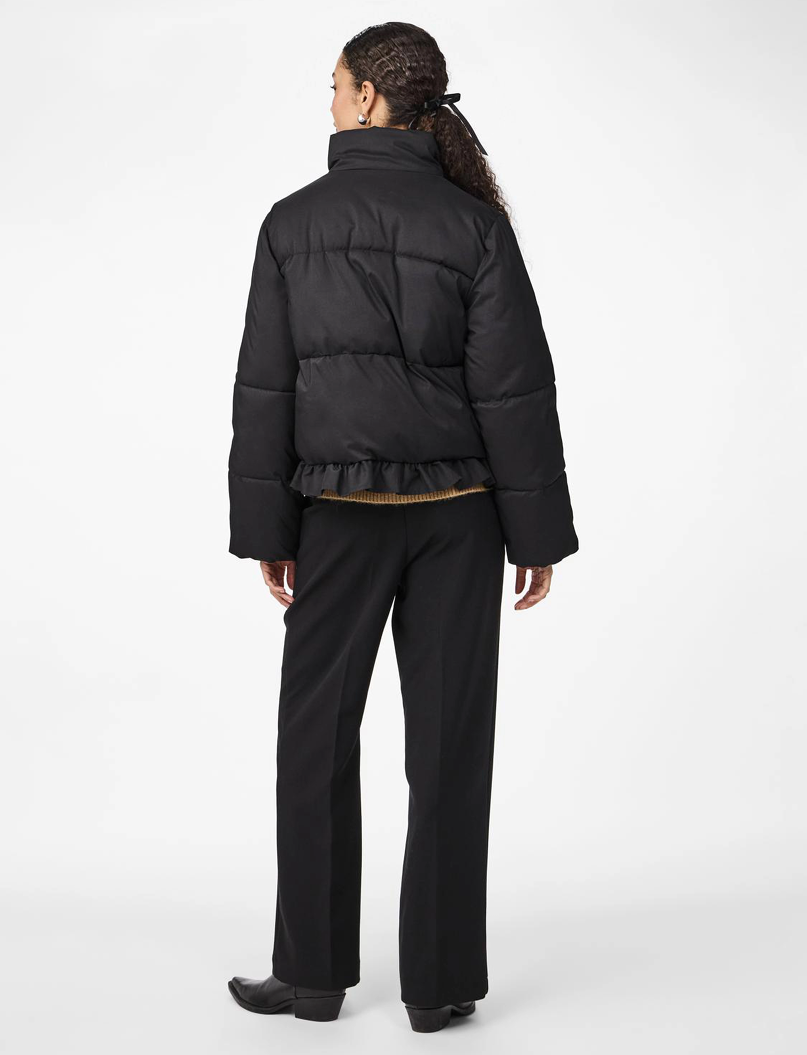 YAS - YASMALINO PADDED JACKET S. - sulejoped ja voodriga joped - black - 3