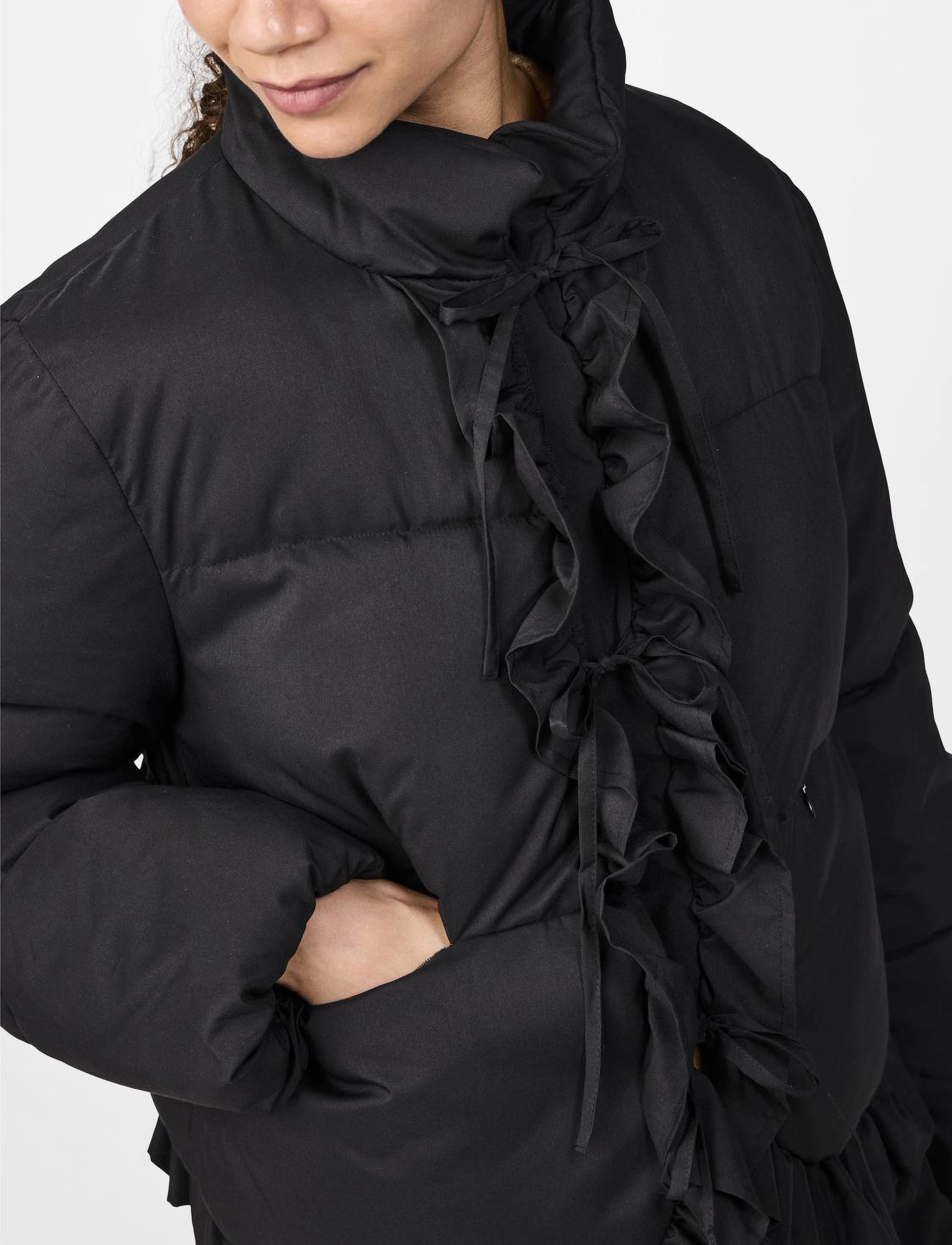 YAS - YASMALINO PADDED JACKET S. - sulejoped ja voodriga joped - black - 5