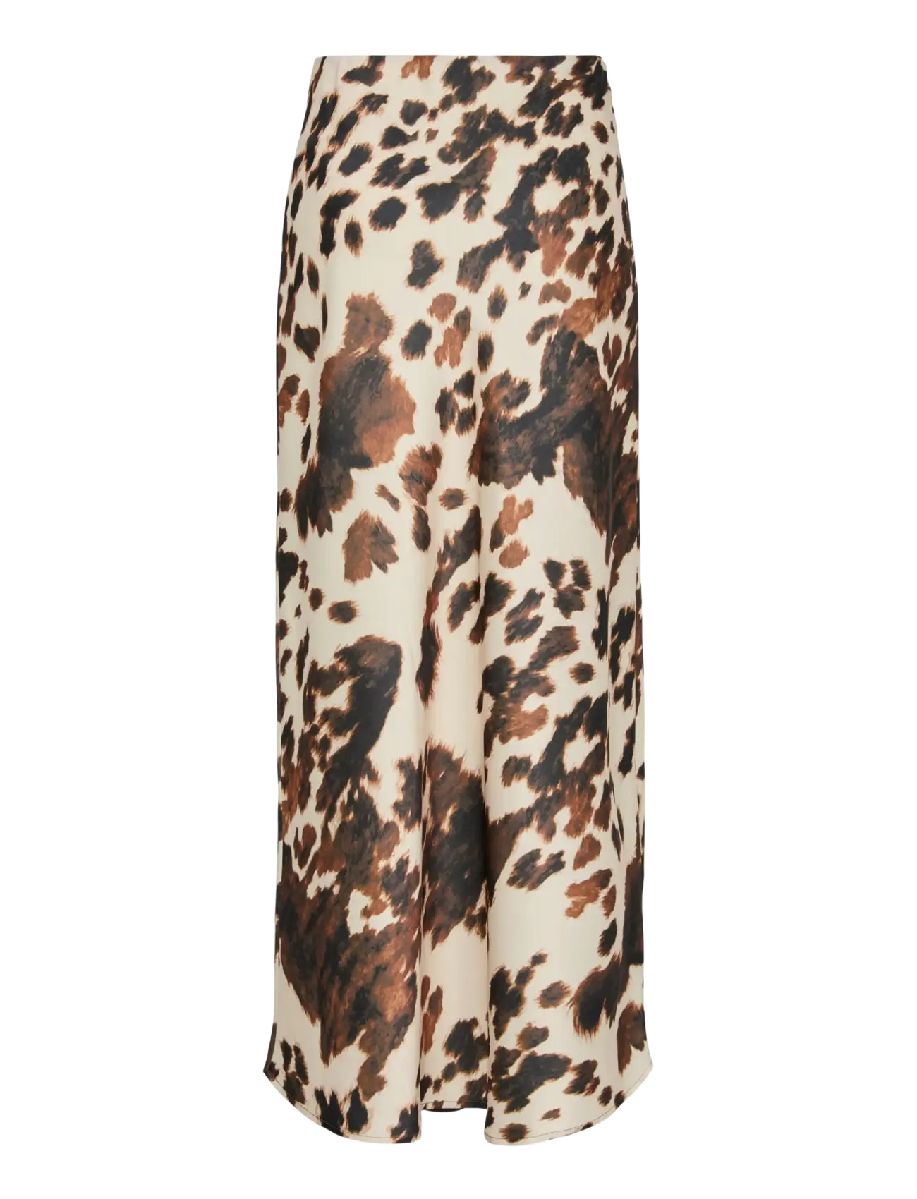 YAS - YASPELLA HW MAXI SKIRT S. NOOS - jupes en satin - ecru - 2