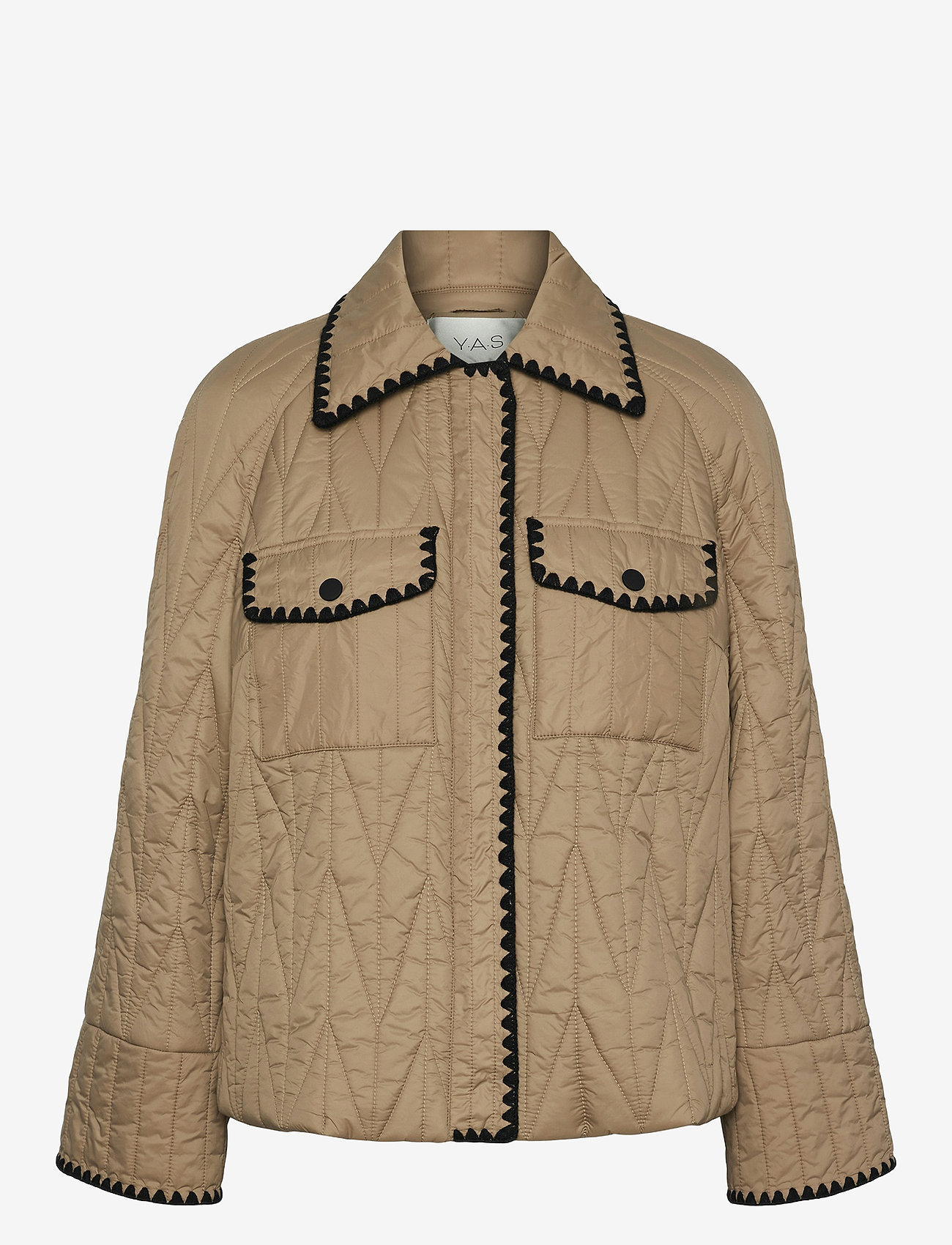 YAS - YASLUJA PADDED JACKET - frühlingsjacken - tigers eye - 0