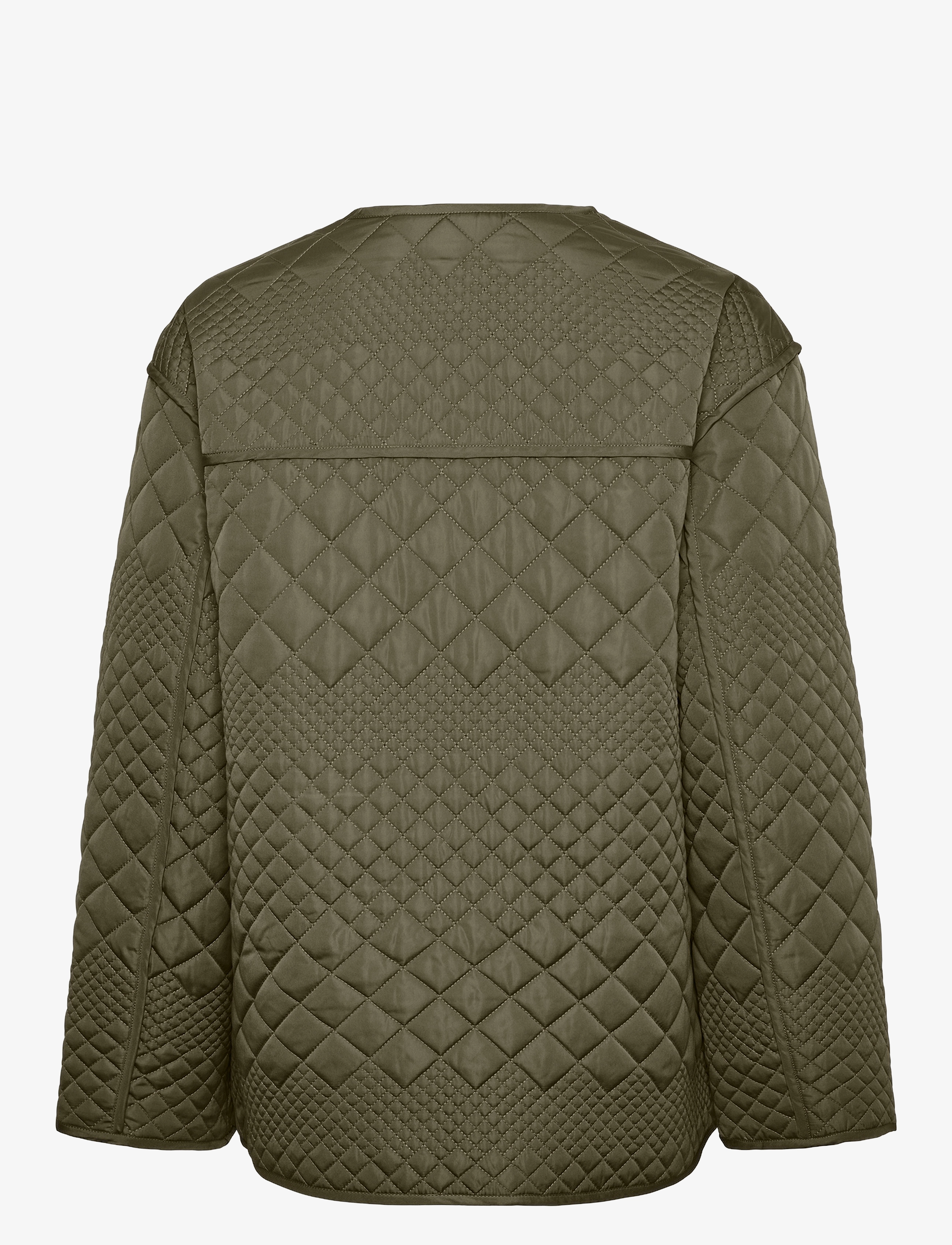 YAS - YASLAURIE LS PADDED JACKET S. NOOS - overtøj - capers - 2