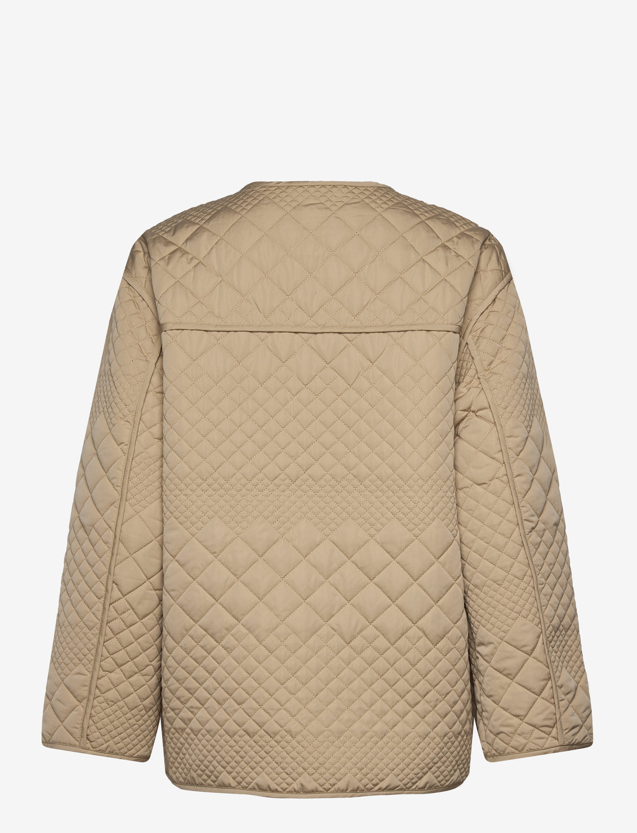 YAS - YASLAURIE LS PADDED JACKET S. NOOS - forårsjakker - safari - 2