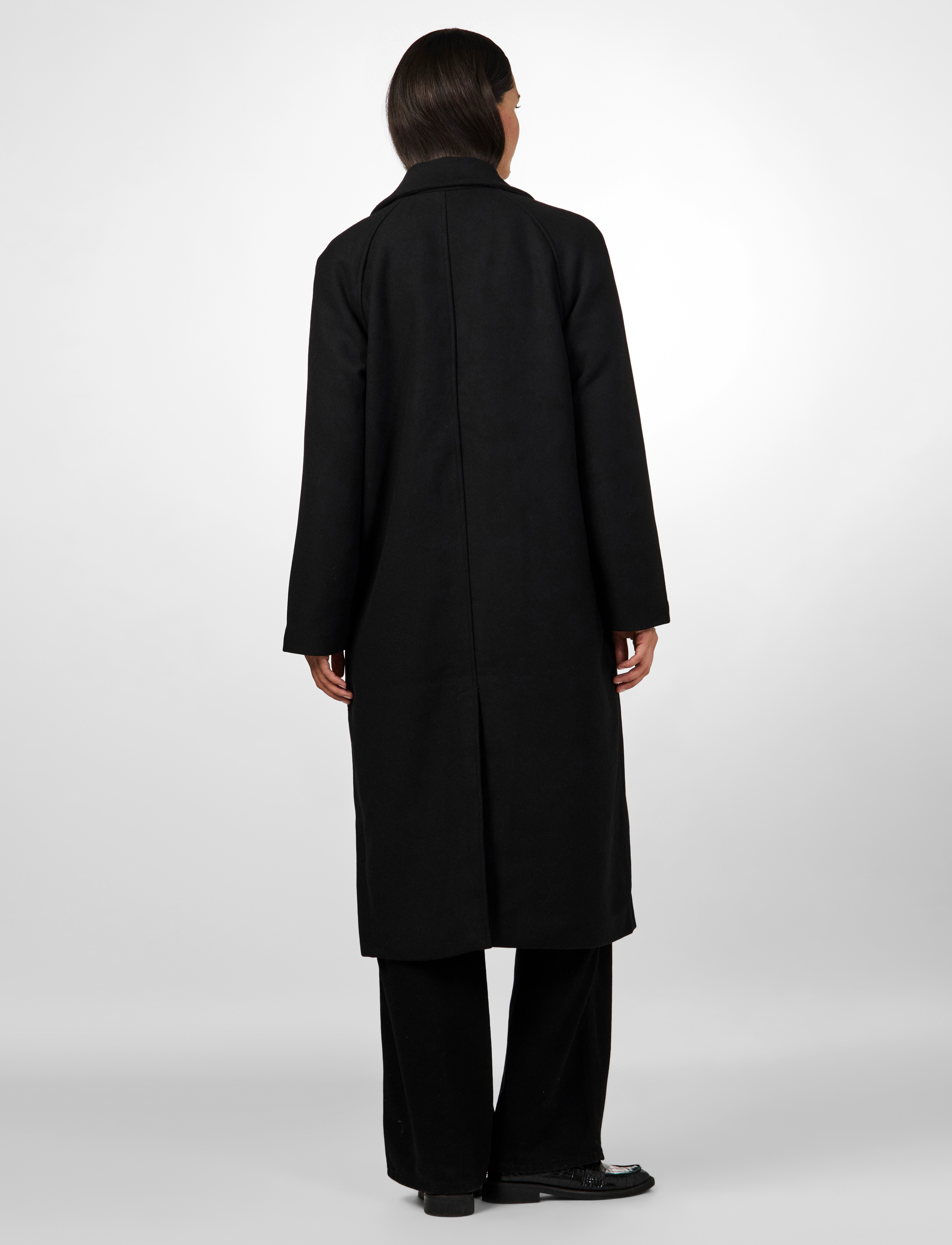 YAS - YASMARGOT LS LONG COAT S. NOOS - black - 3