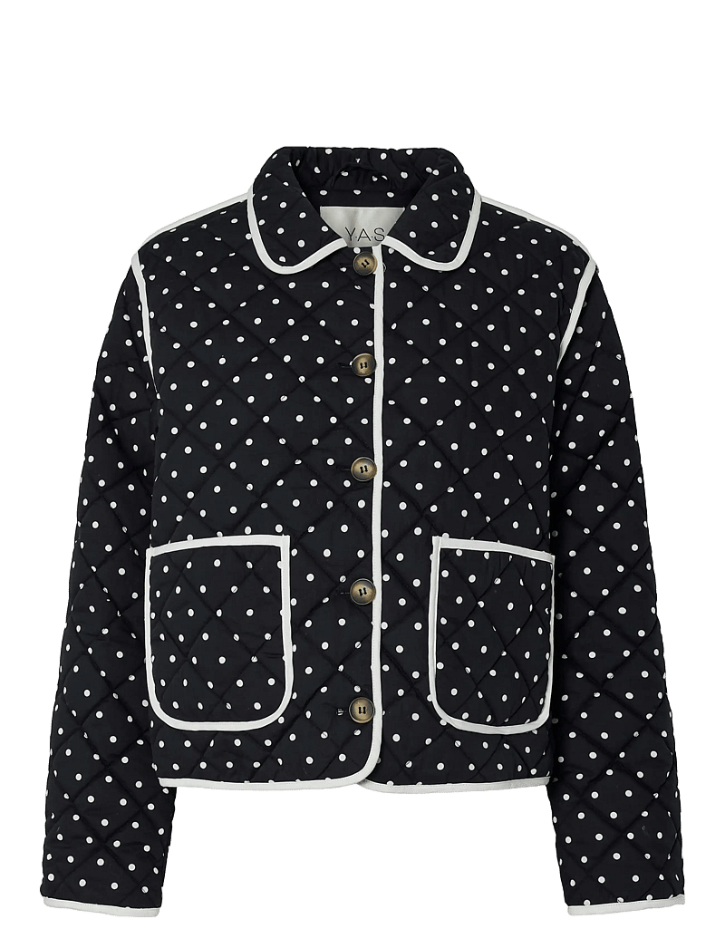 YAS - YASRINNA LS PADDED JACKET - EX - quilted jackets - black - 1