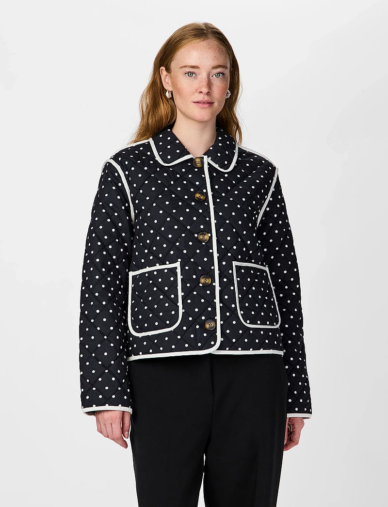 YAS - YASRINNA LS PADDED JACKET - EX - quilted jackets - black - 0