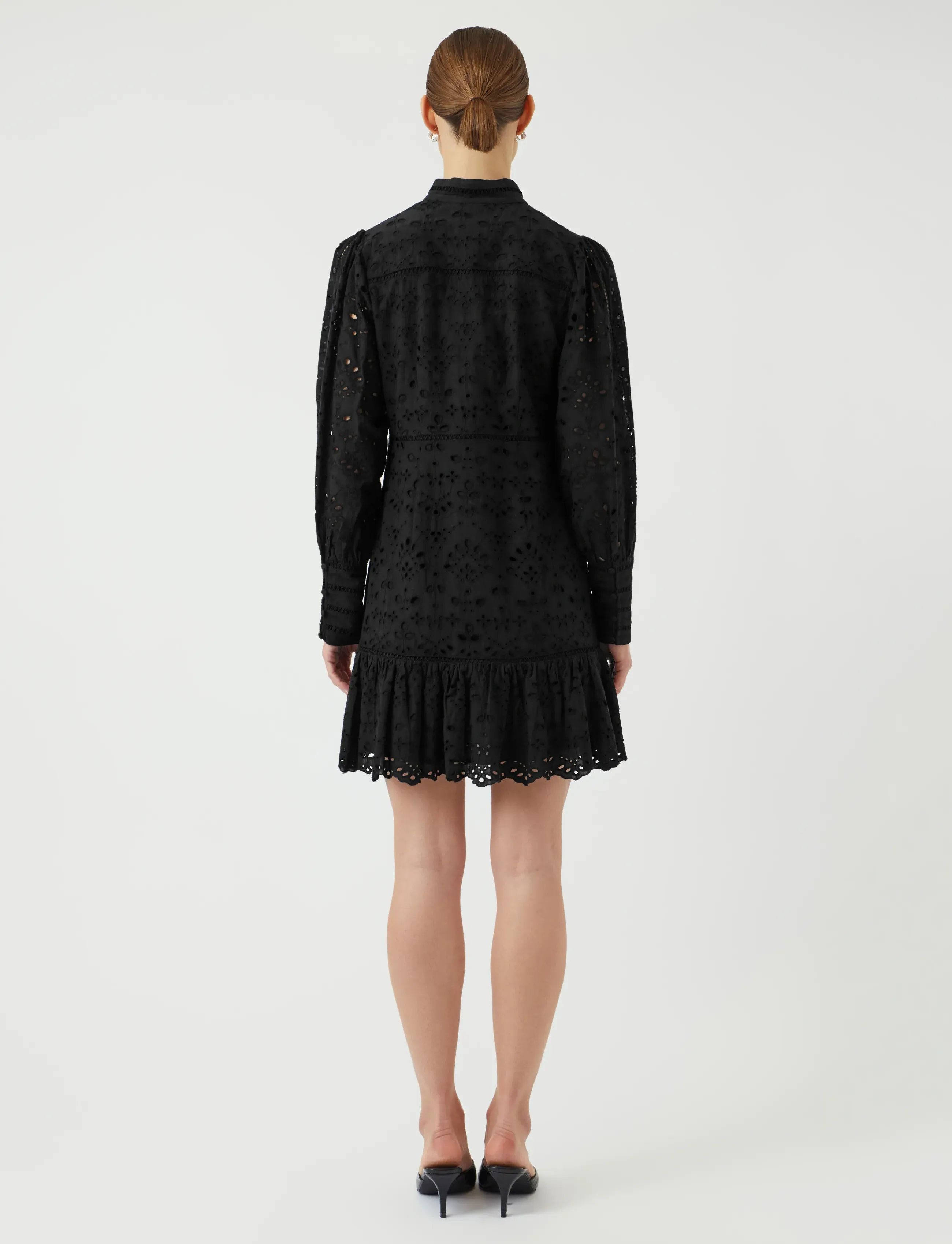 YAS - YASALESSIA LS DRESS S. NOOS - konfirmatsioon - black - 3