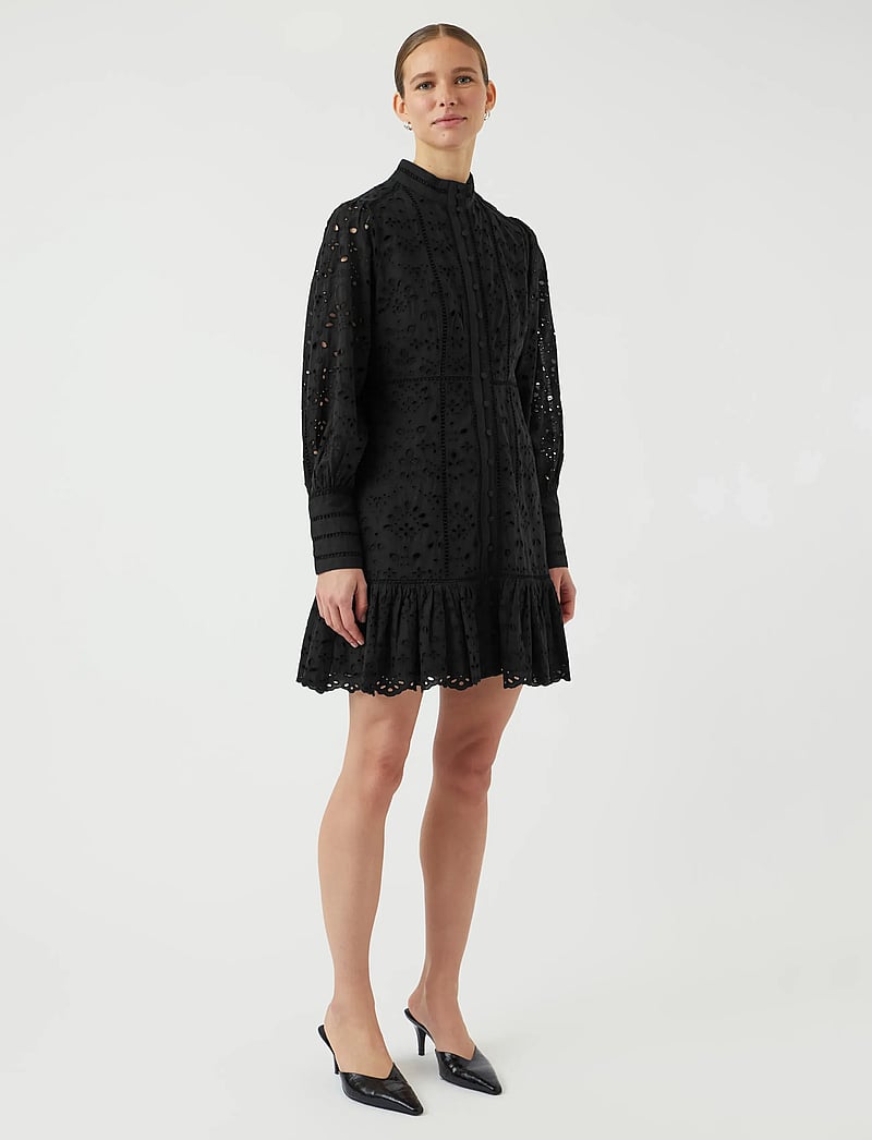 YAS - YASALESSIA LS DRESS S. NOOS - konfirmationstøj - black - 4