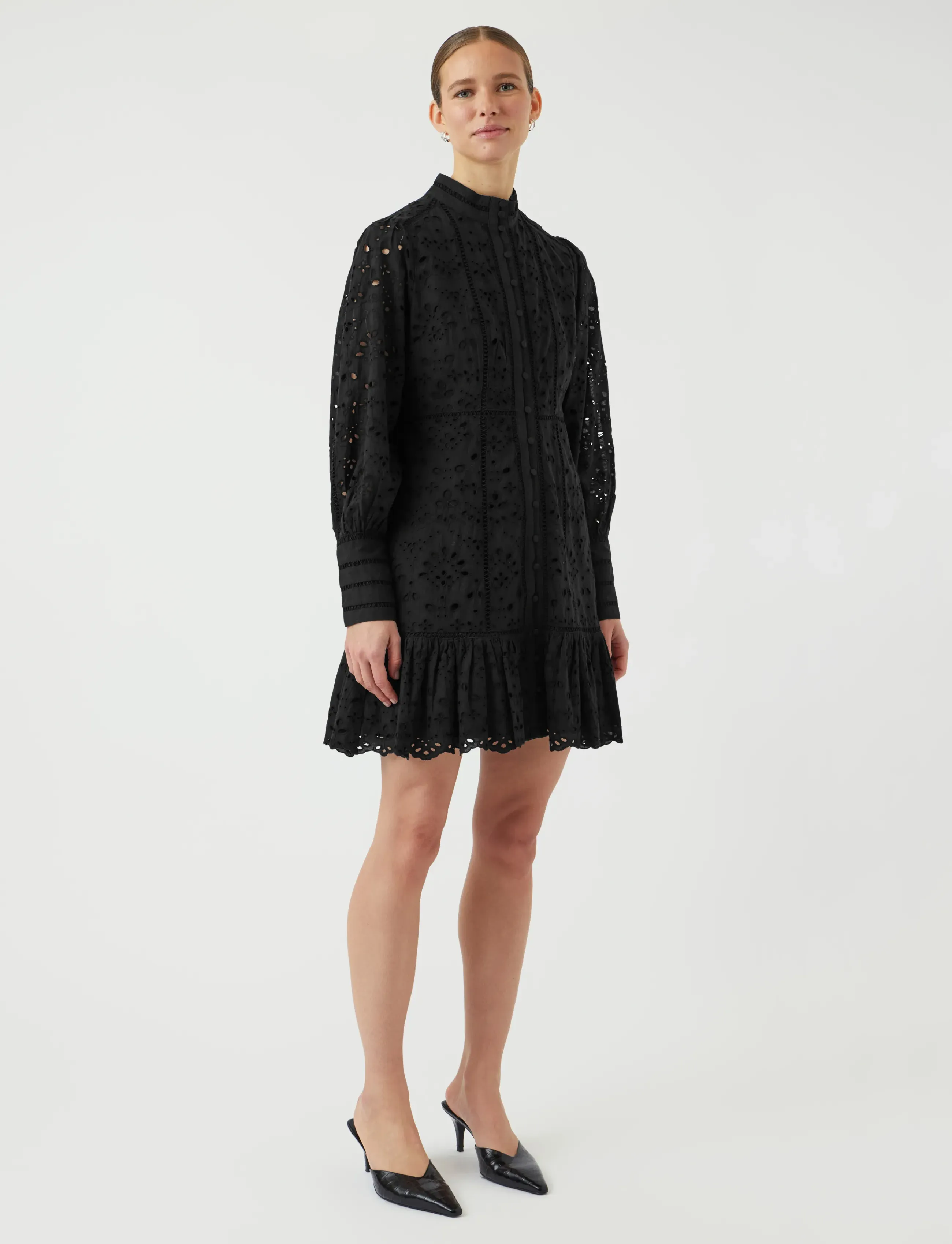YAS - YASALESSIA LS DRESS S. NOOS - konfirmatsioon - black - 4