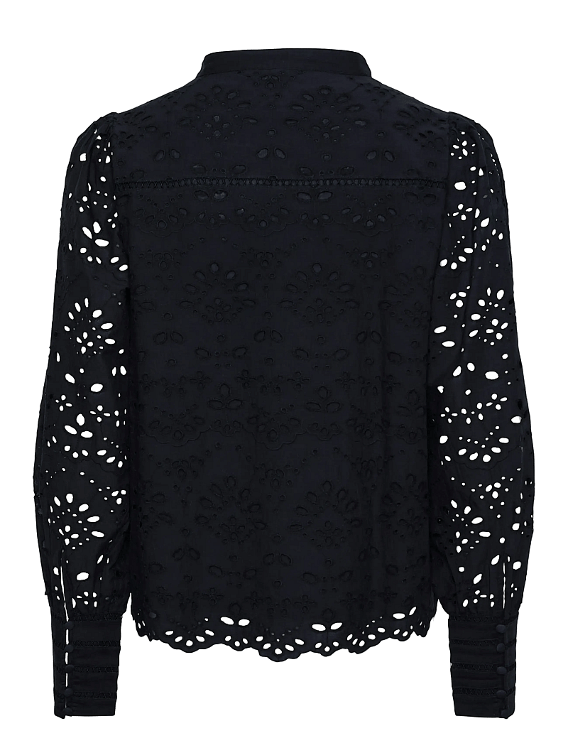 YAS - YASALESSIA LS SHIRT S. NOOS - långärmade skjortor - black - 2