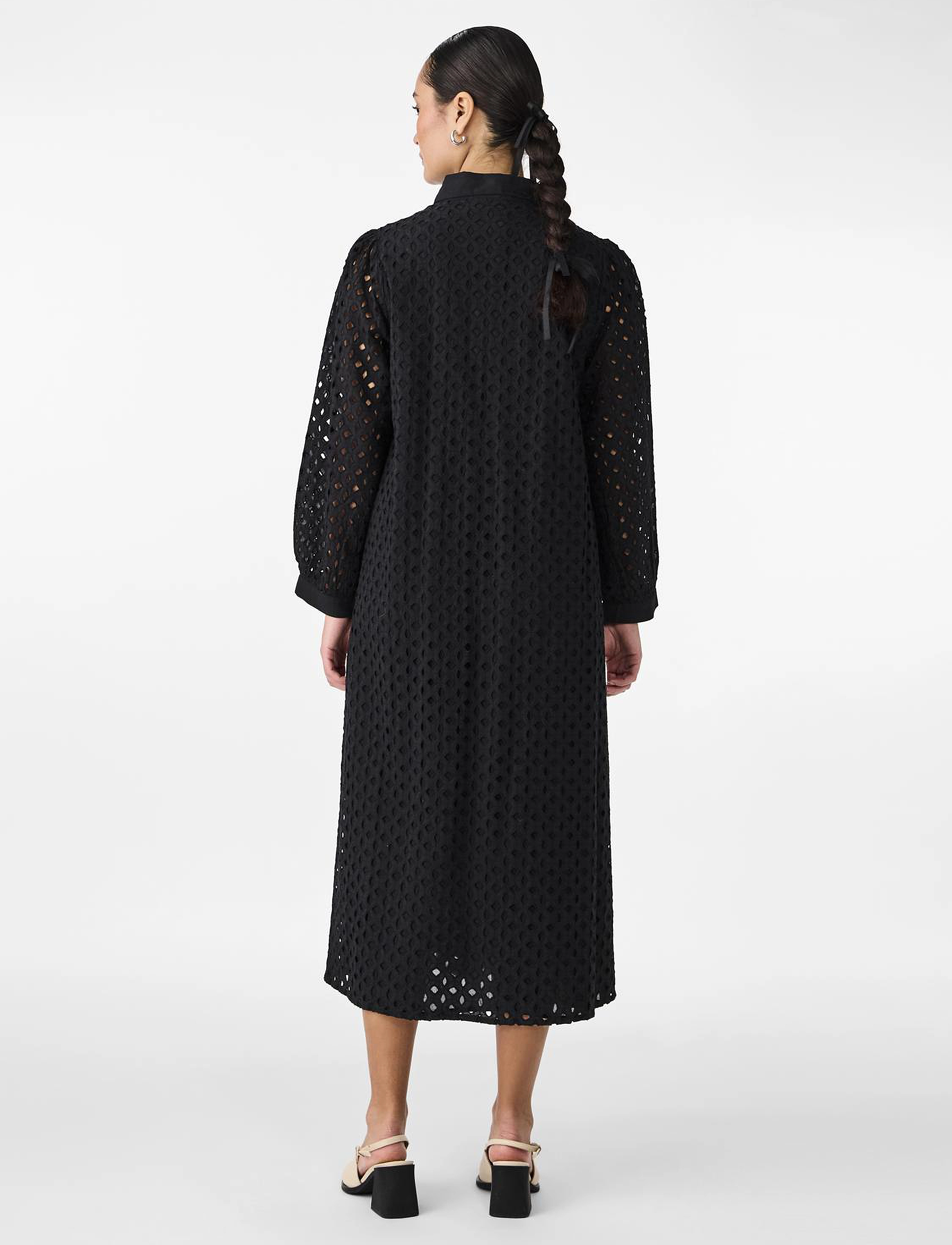 YAS - YASJOSANNE 7/8 MIDI DRESS S. NOOS - midi-kleider - black - 3