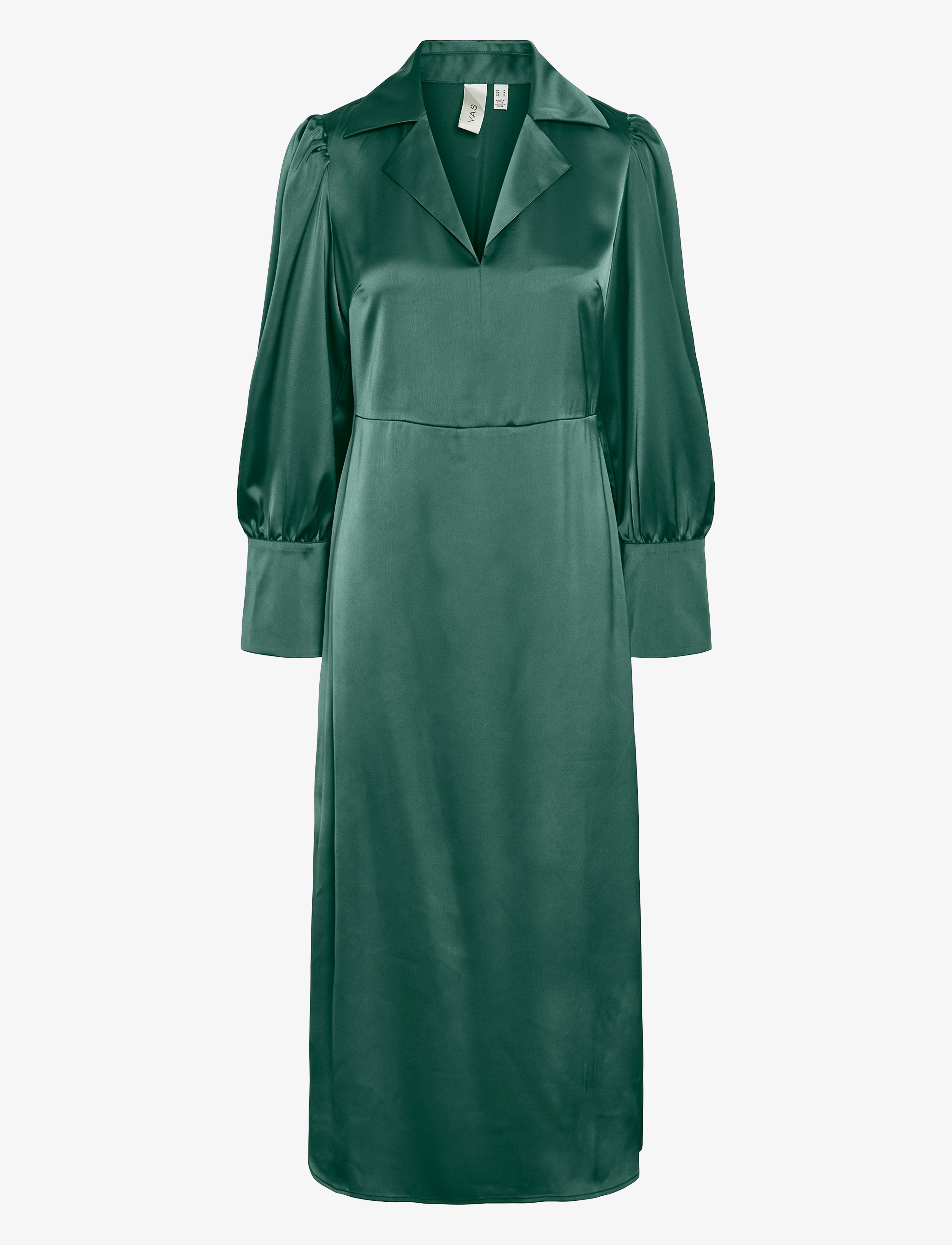 YAS YASPELLA LS LONG DRESS S. NOOS - Kleding - SYCAMORE / green