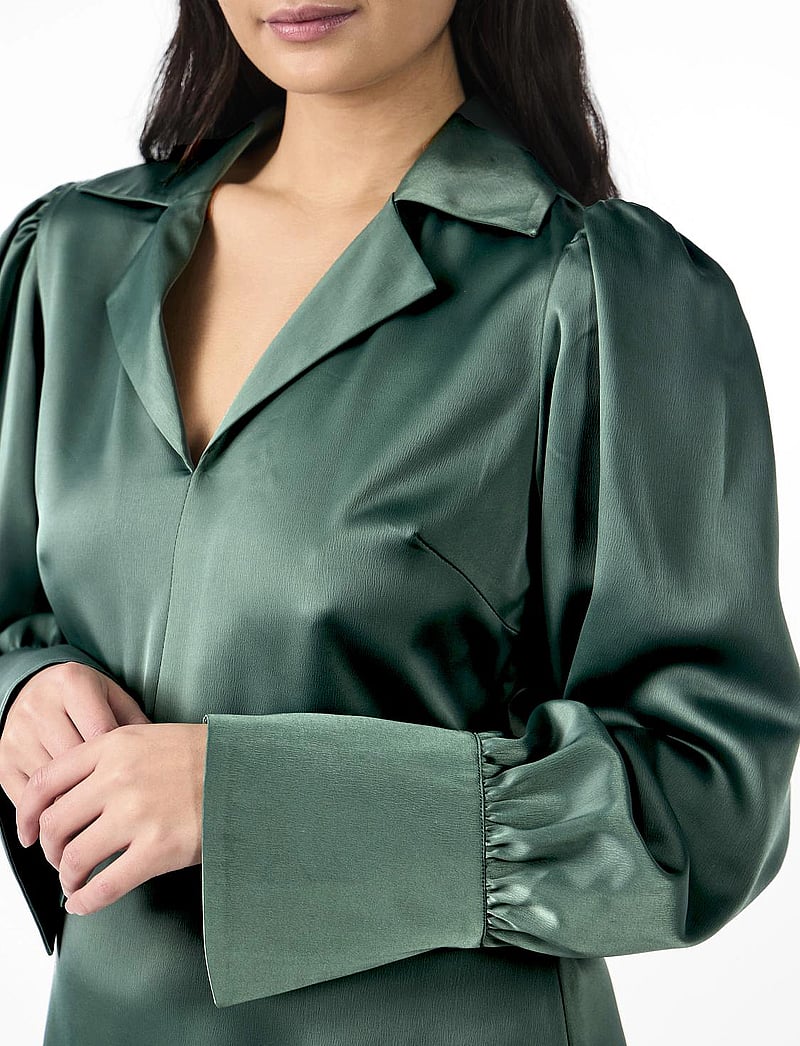 YAS - YASPELLA LS LONG DRESS S. NOOS - skjortekjoler - sycamore - 5