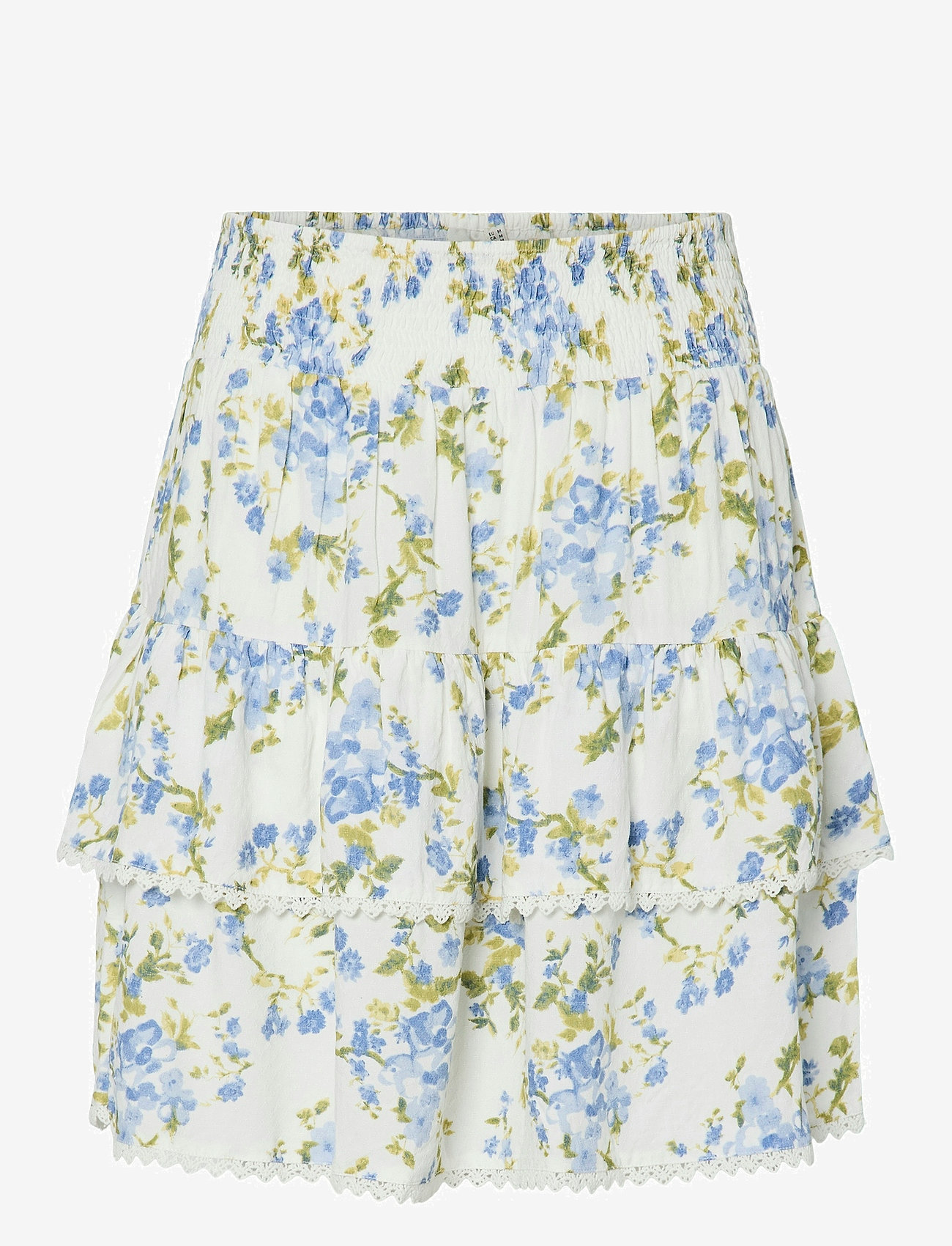 YAS - YASTILERA HW SMOCK SKIRT S. NOOS - kurze röcke - star white - 0