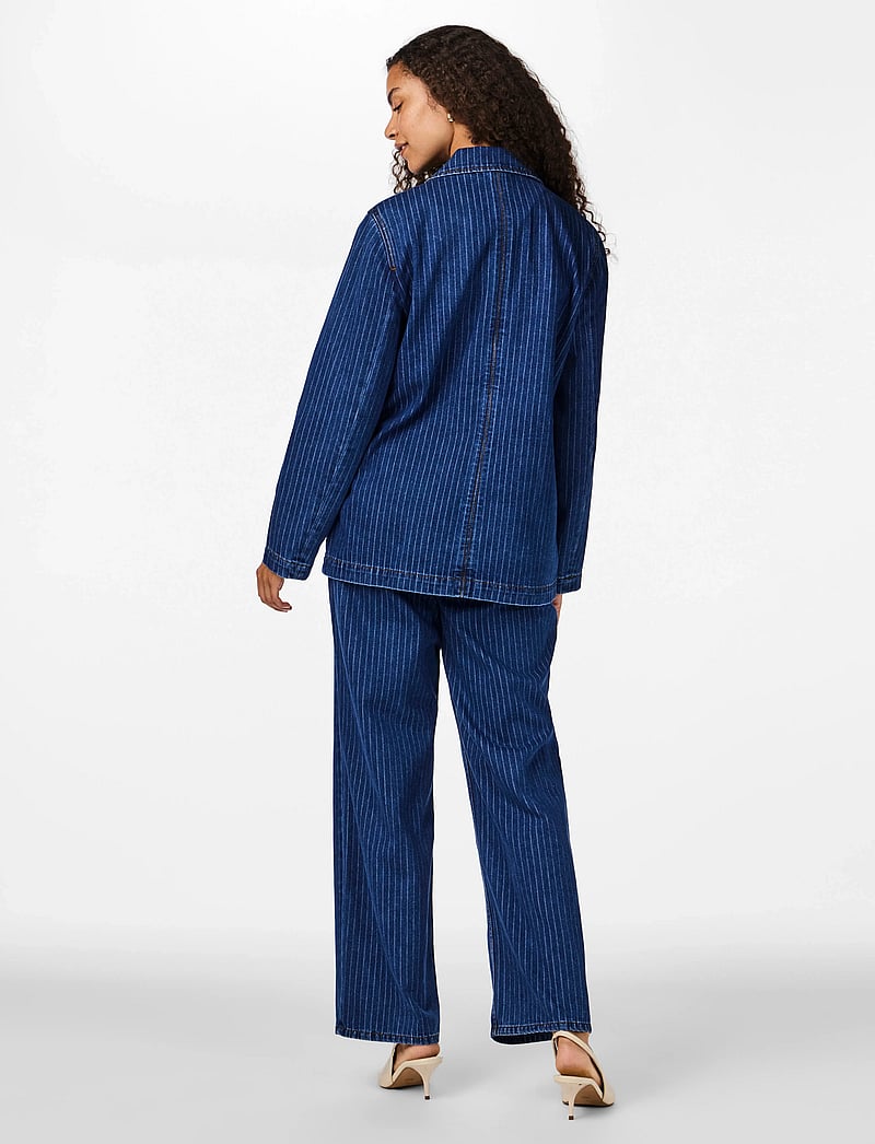 YAS - YASLOMIRA LS DENIM BLAZER S. - jeansjacken - medium blue denim - 3