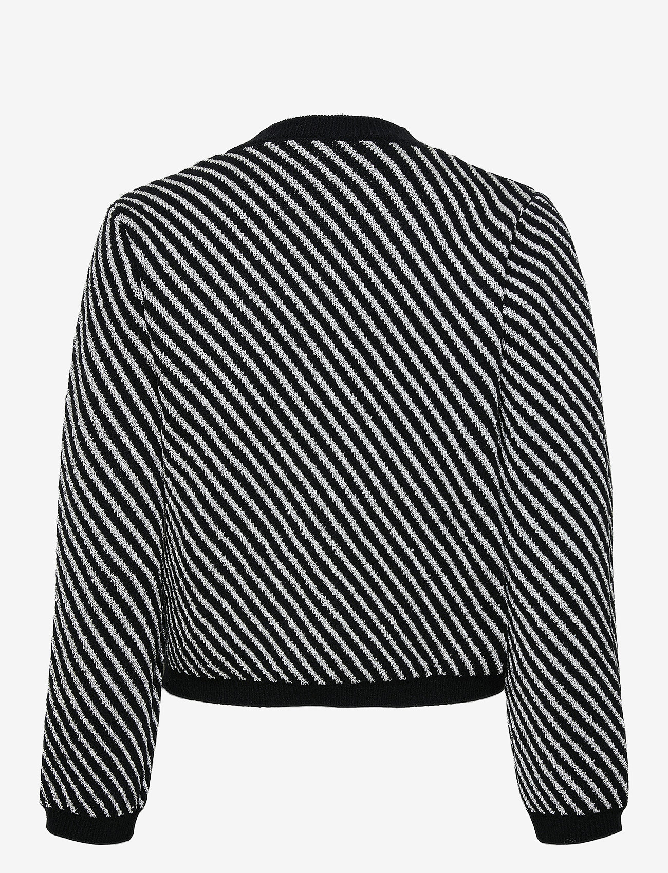 YAS - YASCHARLA LS SEQUIN KNIT CARDIGAN - cardigans - black - 2