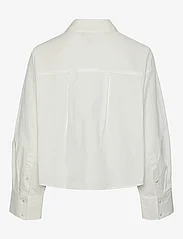 YAS - YASLEE LS SHORT SHIRT - EX - overhemden met lange mouwen - star white - 1