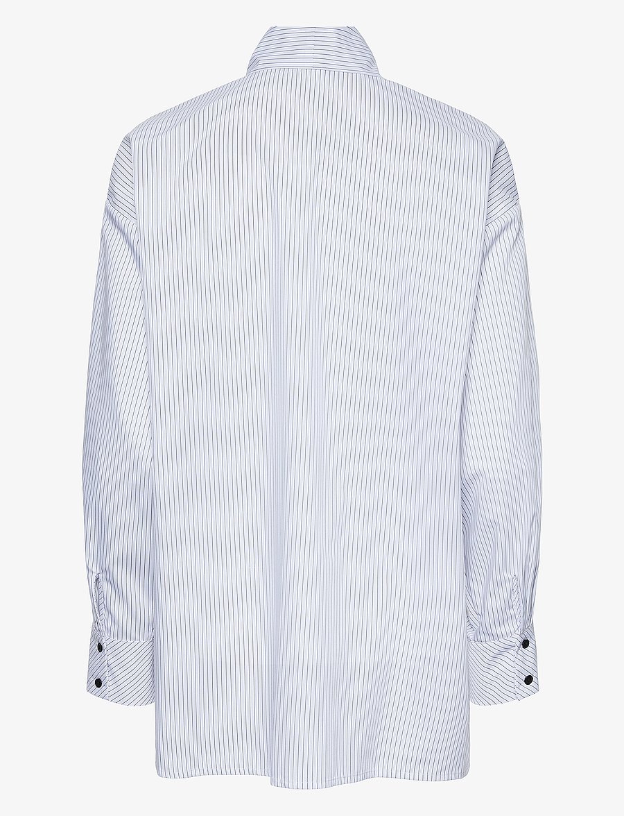 YAS - YASLOMA LS STRIPE SHIRT S. - star white - 2