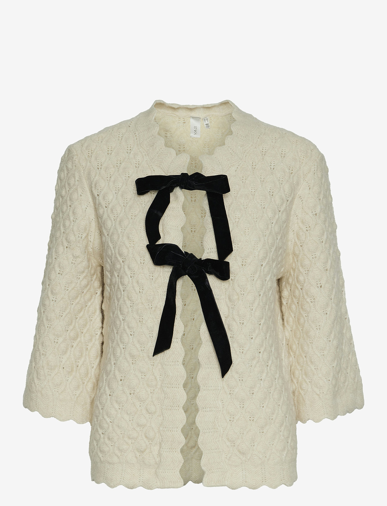 YAS - YASEGSA 3/4 KNIT CARDIGAN S. - cardigans - birch - 1