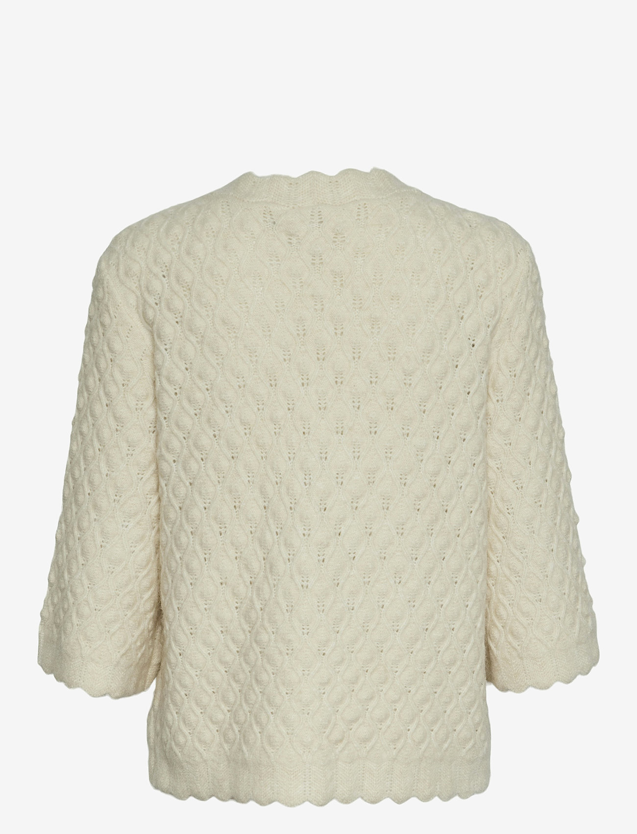 YAS - YASEGSA 3/4 KNIT CARDIGAN S. - cardigans - birch - 2