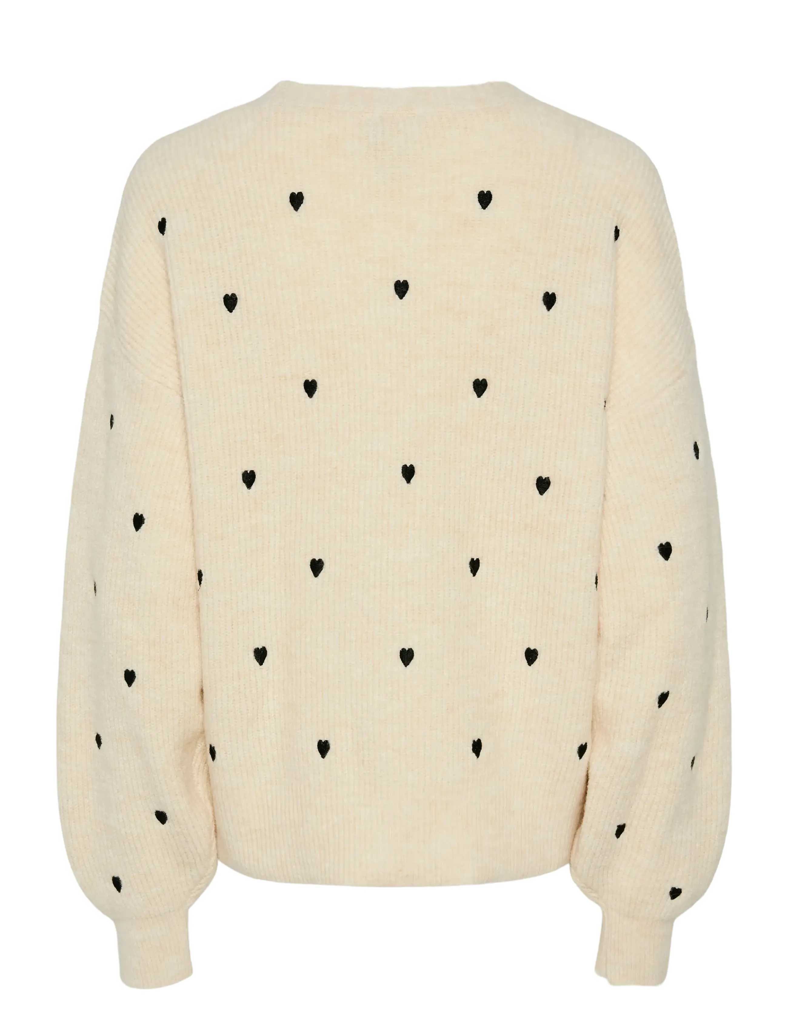 YAS - YASBOW LS EMBROIDED KNIT CARDIGAN S. - cardigans - birch - 2
