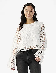 YAS - YASALBI LS TOP - EX - long-sleeved blouses - star white - 2