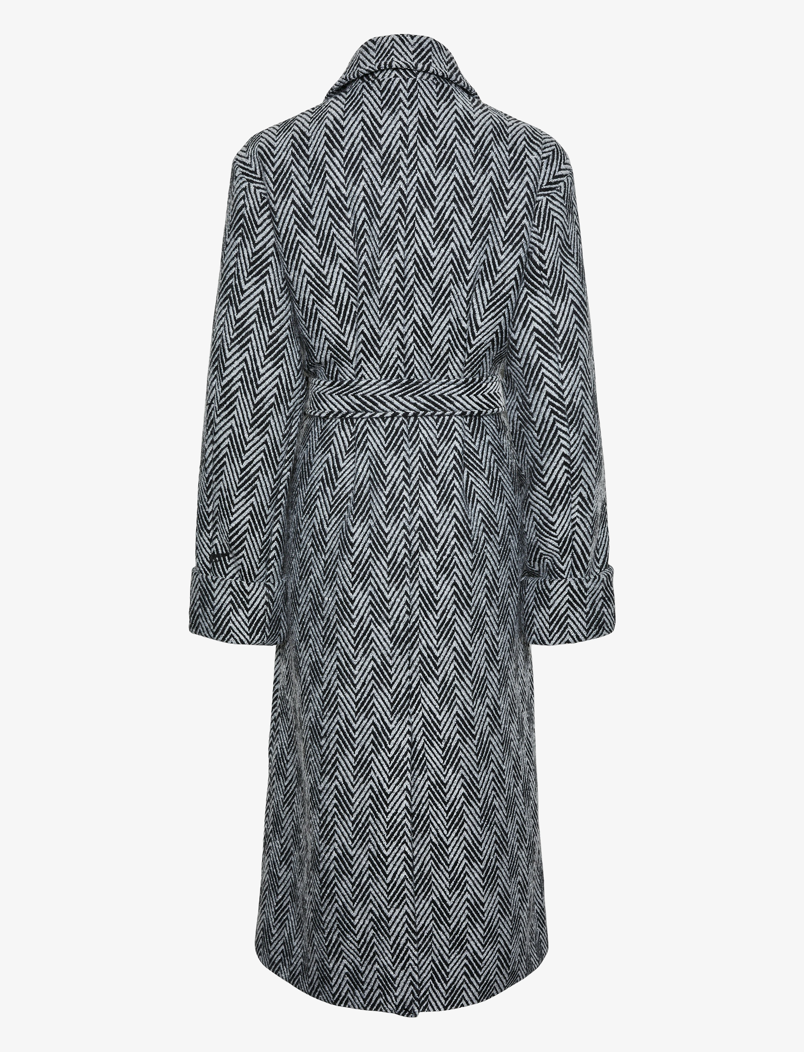 YAS - YASDURA LS LONG COAT - overtøj - black - 2