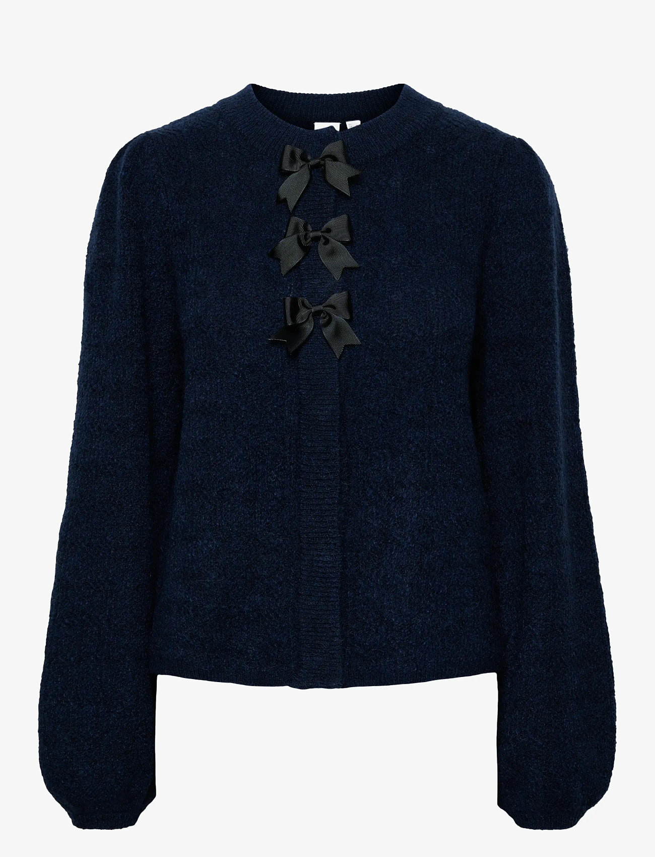 YAS - YASBONSA LS KNIT CARDIGAN S. - cardigans - navy blazer - 1