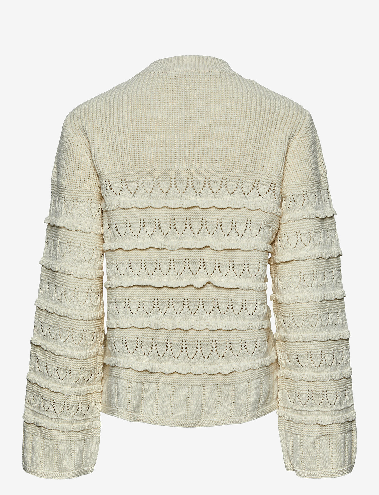 YAS - YASTIMU LS KNIT PULLOVER - herbstliche kleidung - birch - 1