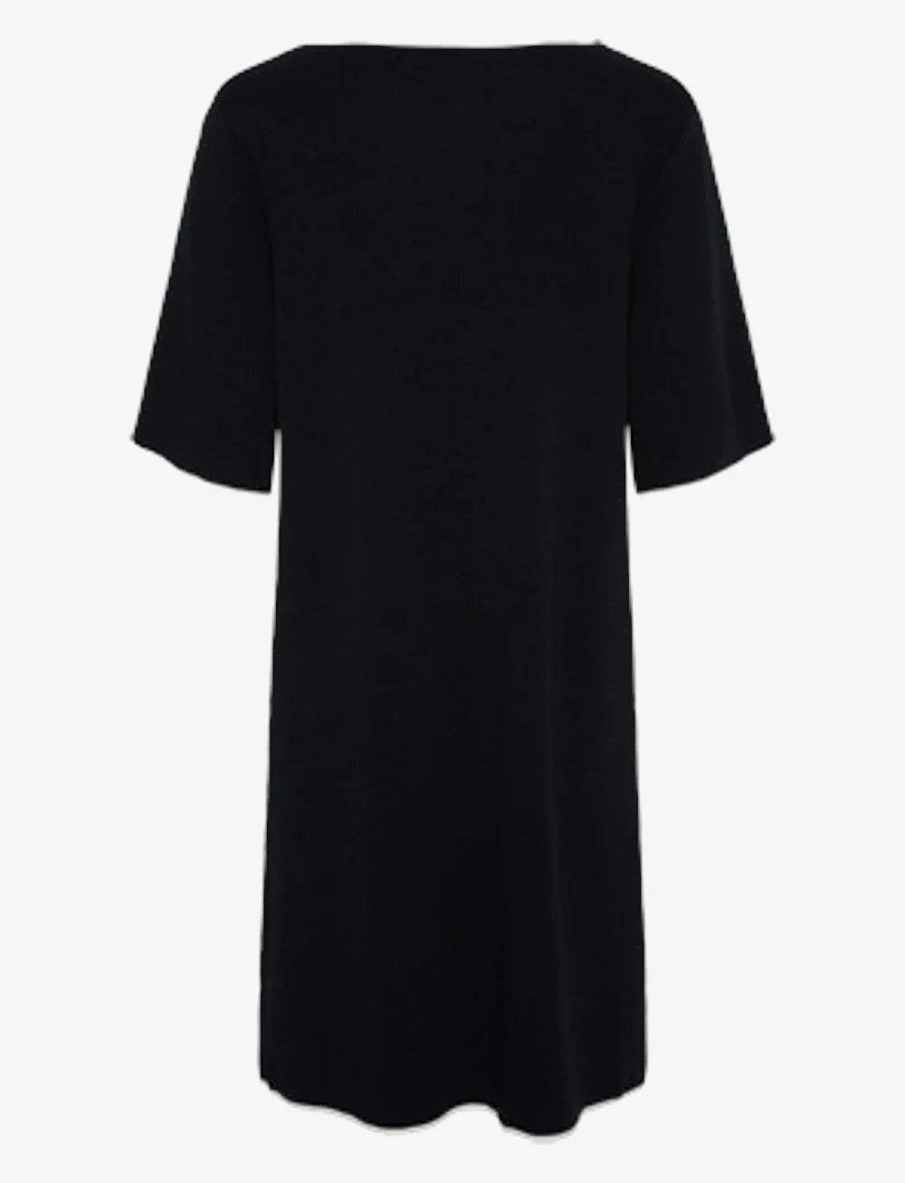 YAS - YASMILLE SS KNIT DRESS - knitted dresses - black - 2