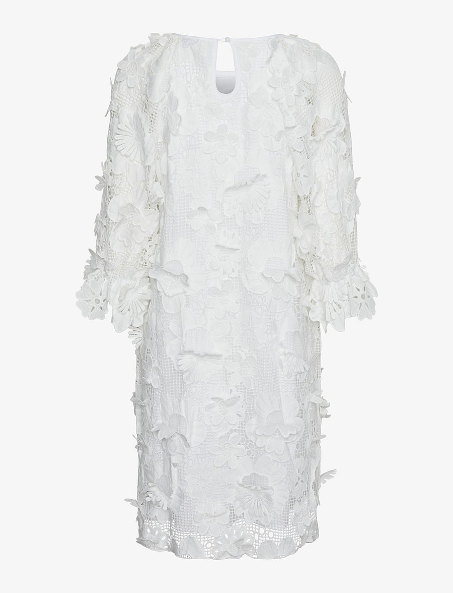 YAS - YASTREA 3/4 DRESS - SHOW TLL - konfirmation - star white - 1
