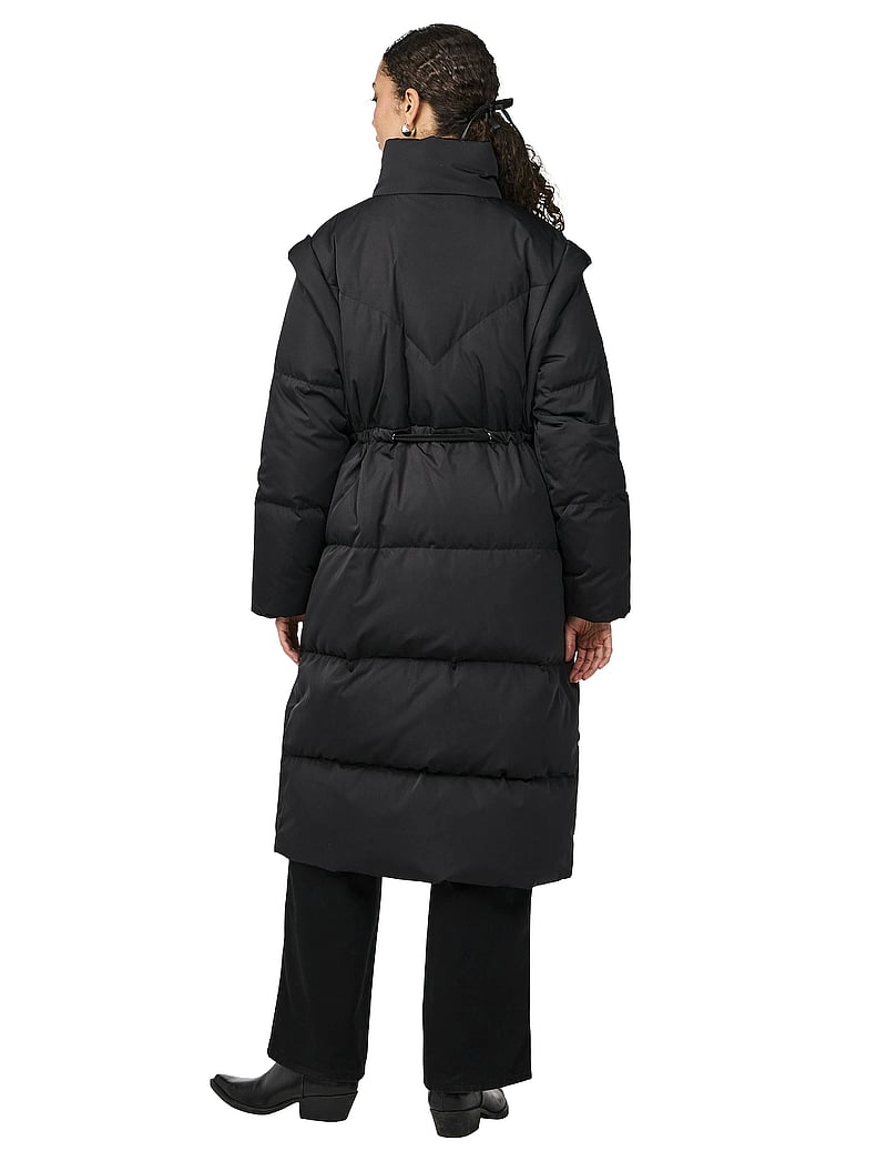 YAS - YASRACCA LONG DOWN COAT S. - dunfrakker - black - 3