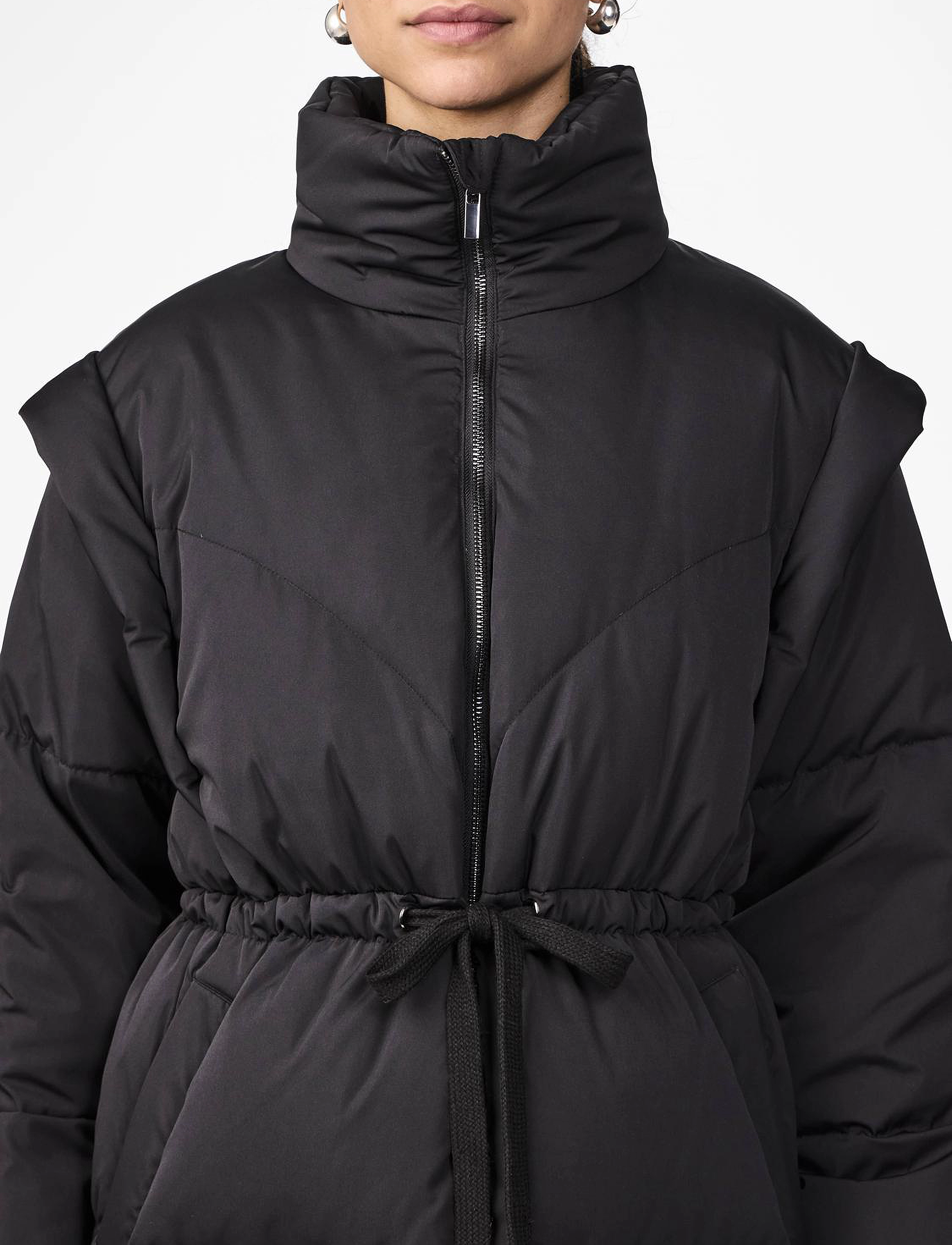 YAS - YASRACCA LONG DOWN COAT S. - dunjakker - black - 4