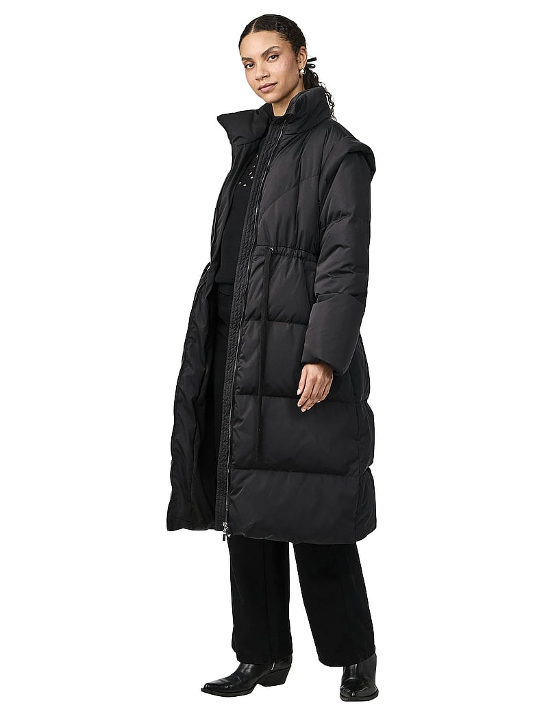 YAS - YASRACCA LONG DOWN COAT S. - dunfrakker - black - 5