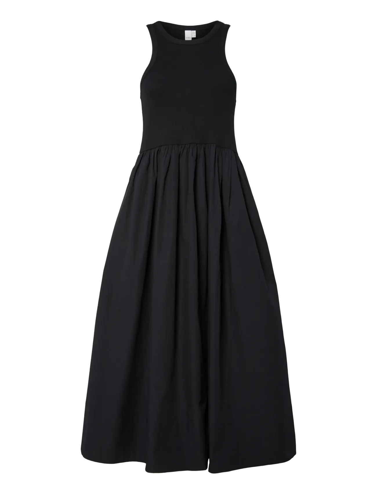 YAS YASMIRI SL LONG DRESS S. NOOS - Tøj - BLACK / black