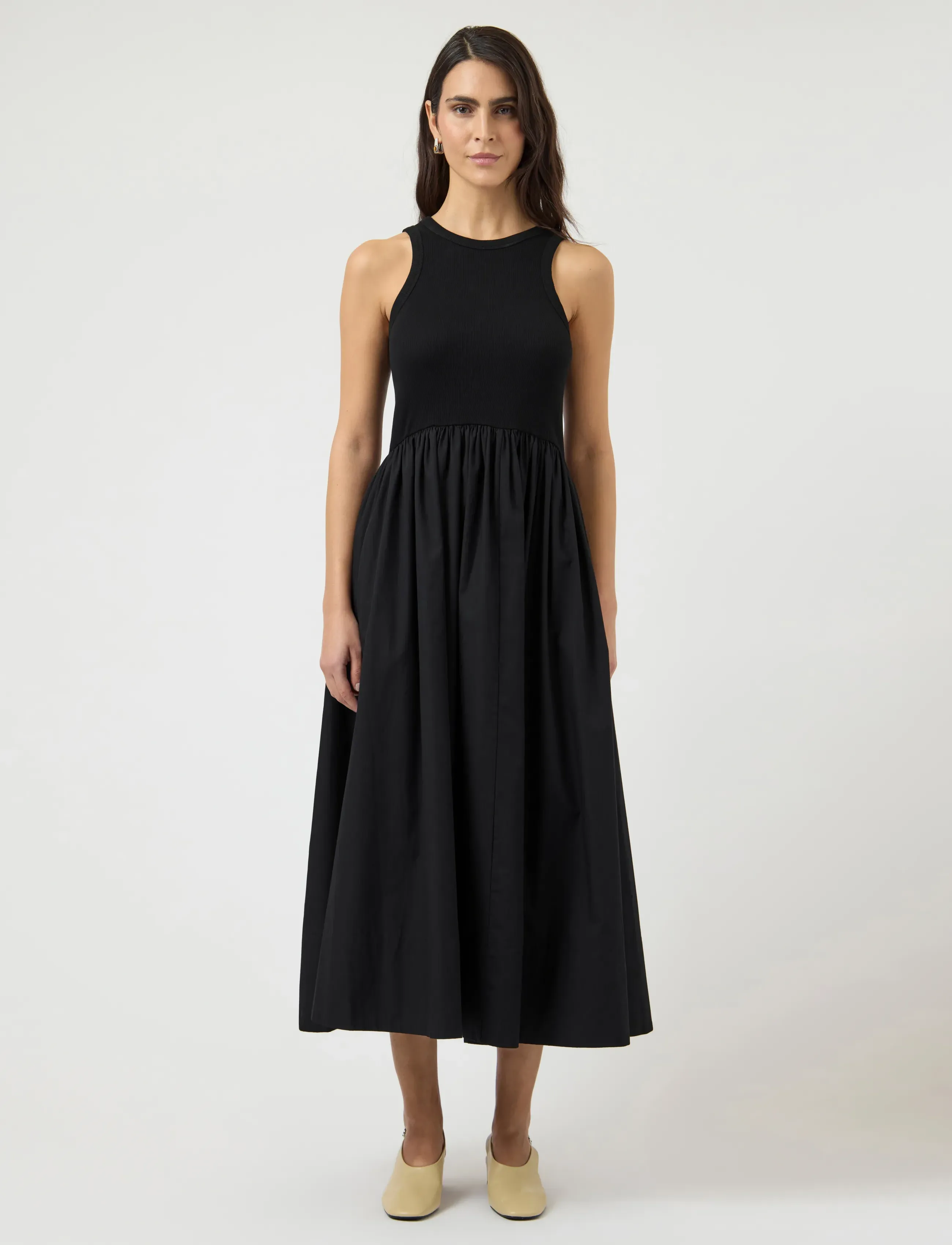 YAS YASMIRI SL LONG DRESS S. NOOS - Maxikleider - BLACK / black