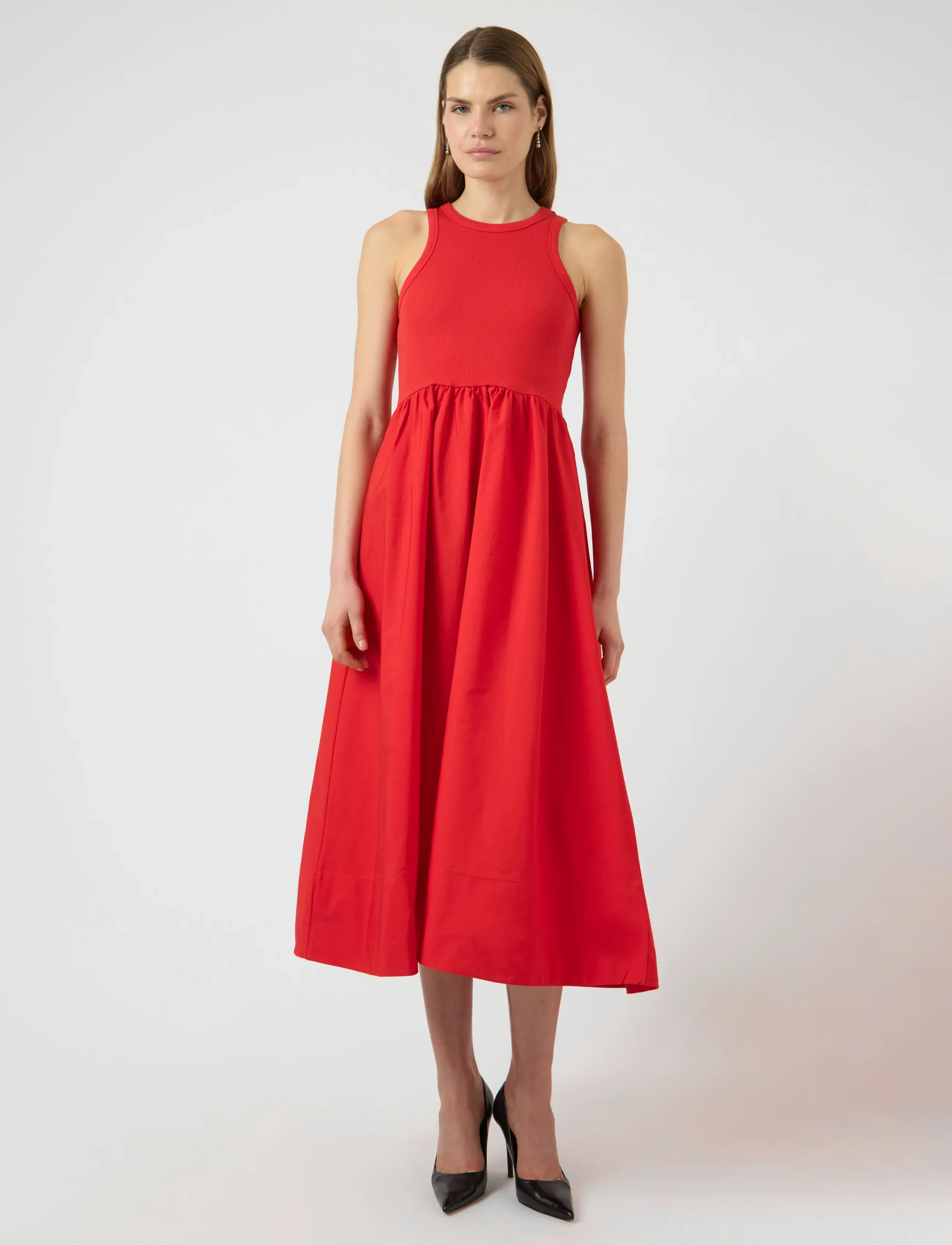 YAS YASMIRI SL LONG DRESS S. NOOS - Kjoler - FIERY RED / red
