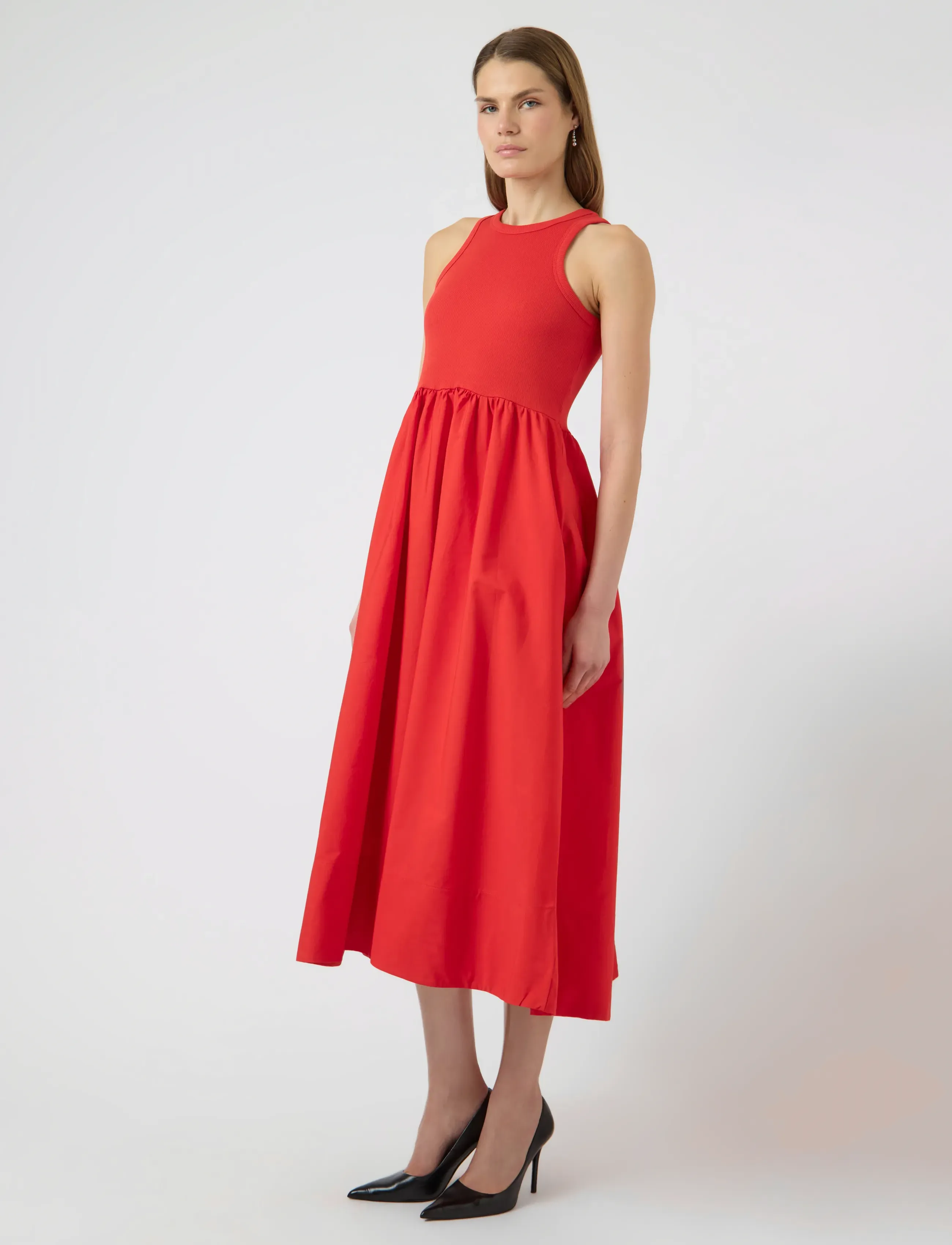 YAS - YASMIRI SL LONG DRESS S. NOOS - aftenkjoler - fiery red - 4